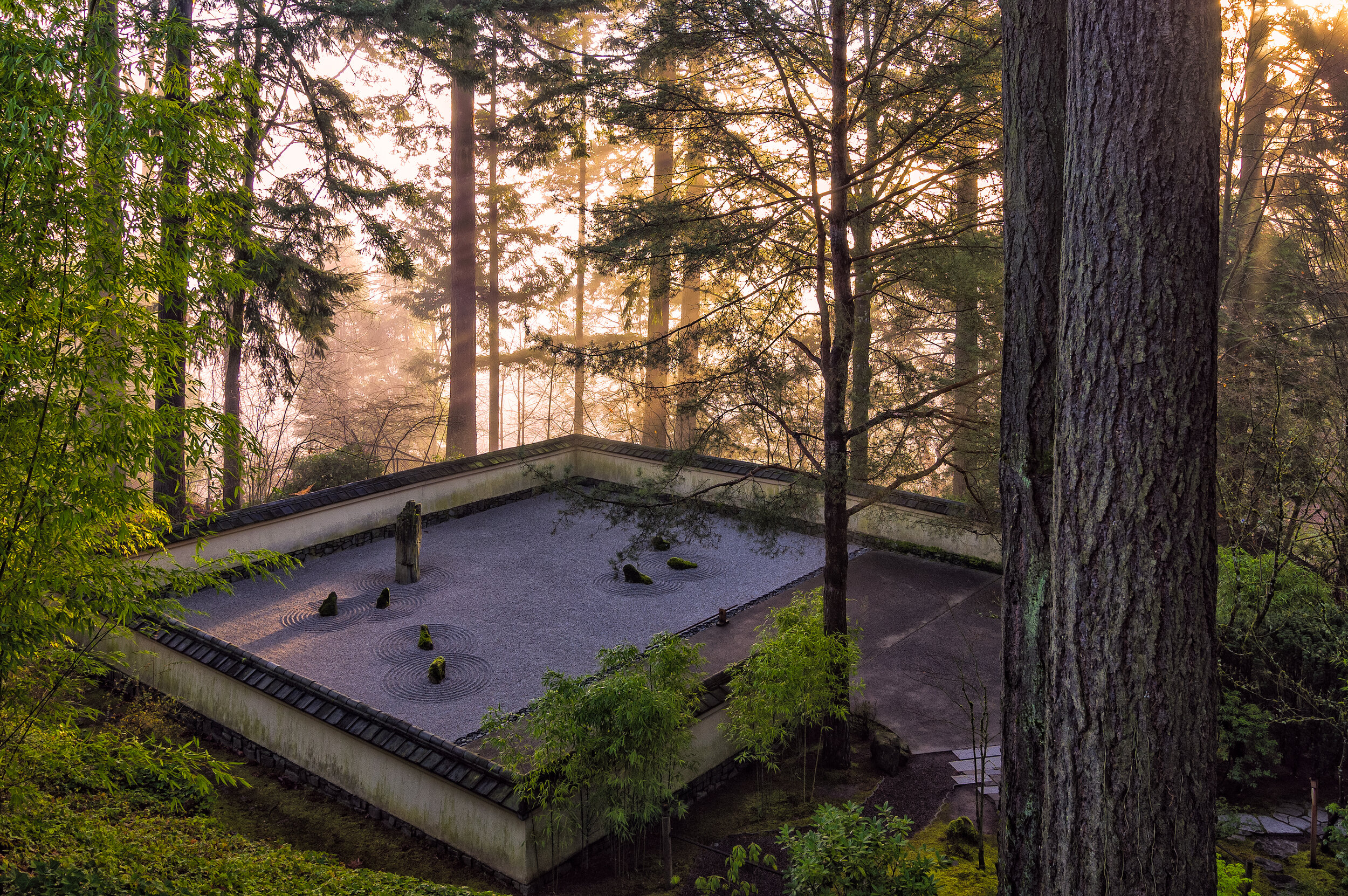 2 - Overlooking the Sand and Stone Garden in the Morning. Photo by Roman Johnston (1).jpg