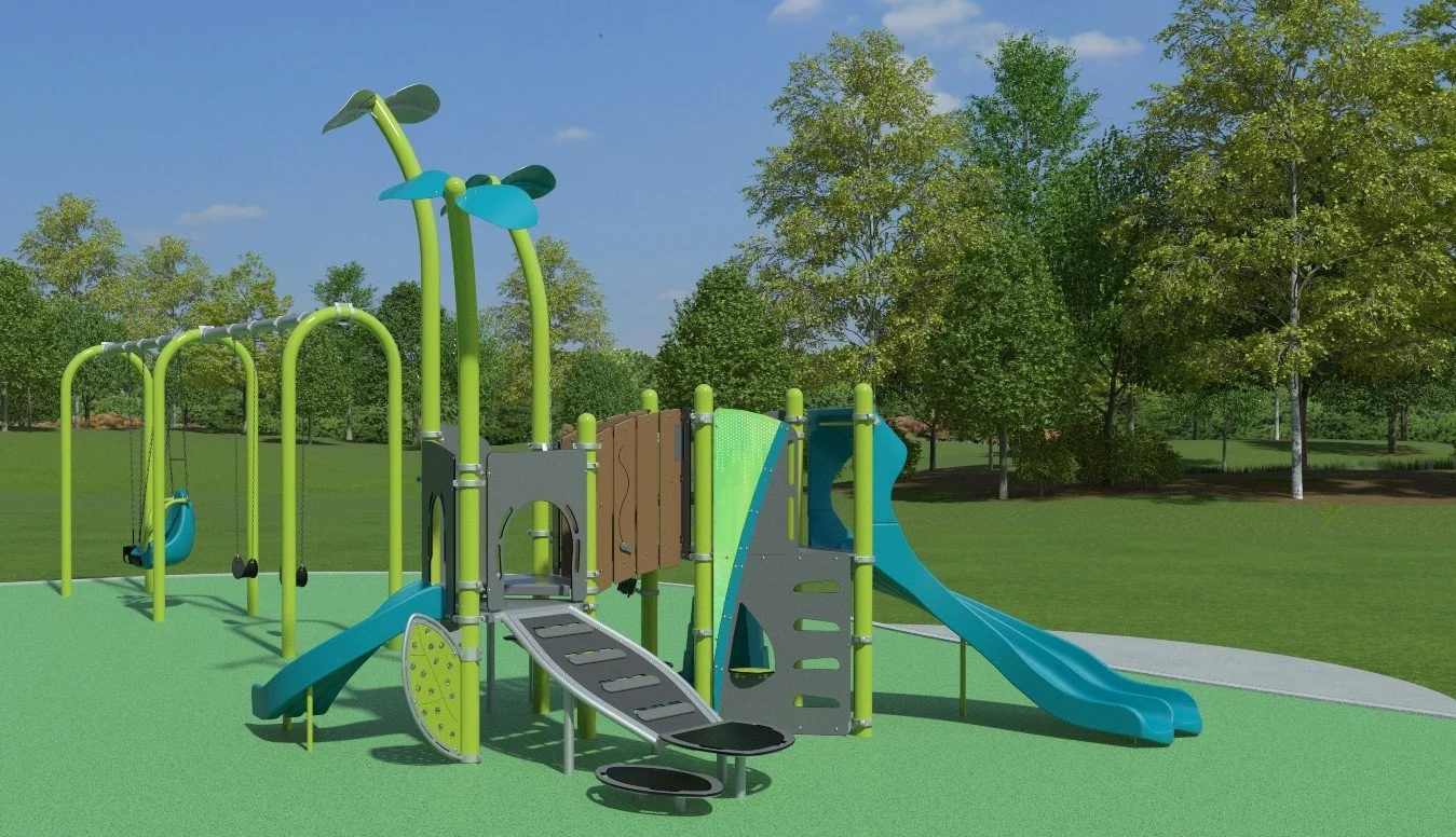 New Portland Heights Park Playground Rendering