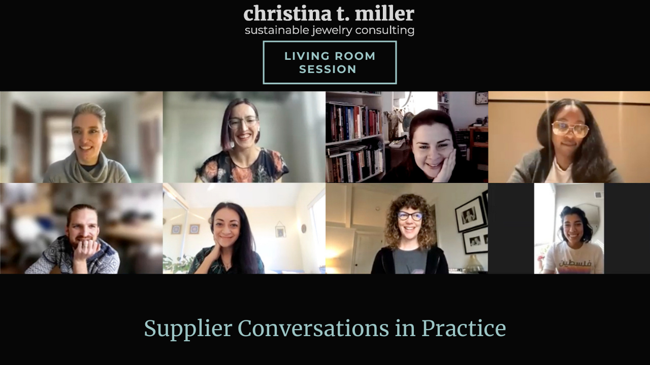Living Room Session: Supplier Conversations in Practice