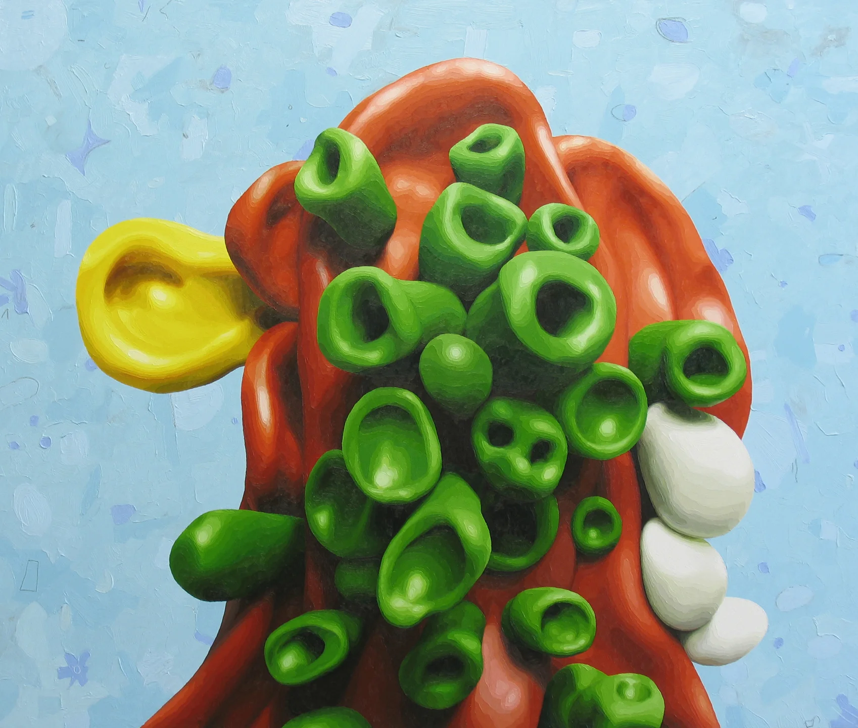 Untitled, 2011, oil on canvas, 50 x 60 inches