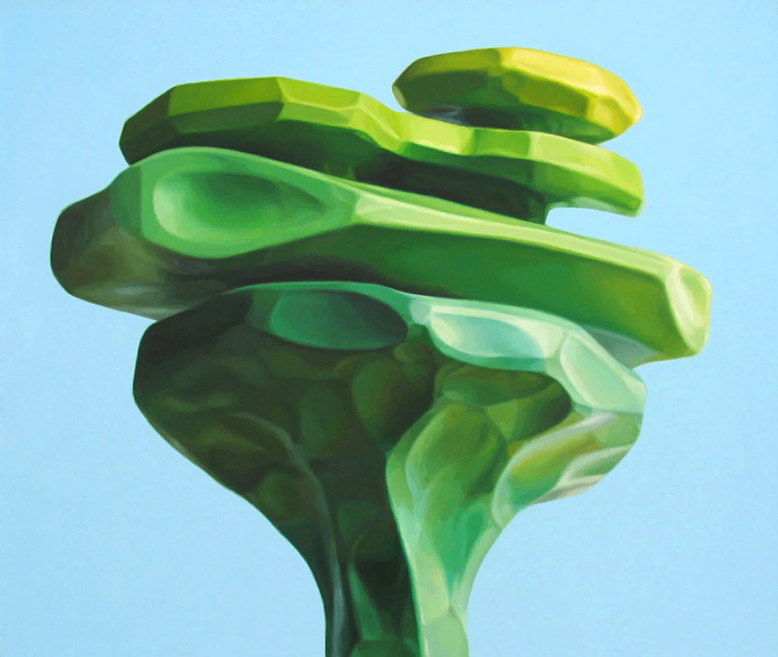 Untitled, 1999, oil on canvas, 50 x 60 inches