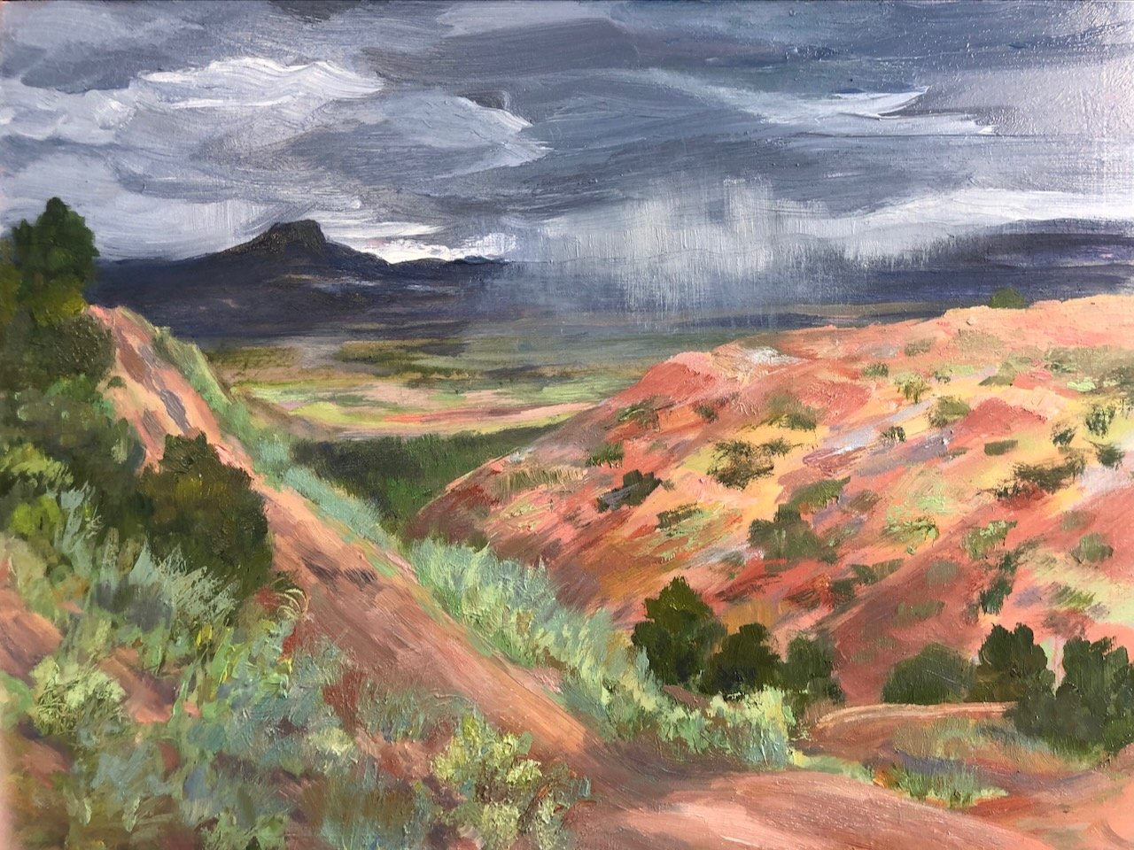 Ghost Ranch, New Mexico 9x12"