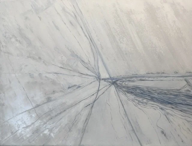 Winter Tracks 18 x 24"