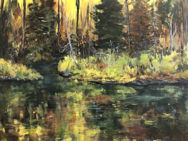 Boreal Forest Pond 16 x 20"
