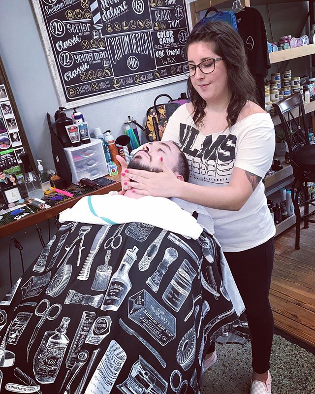 All our #barbers want you to leave here looking and feeling your absolute BEST! So why not celebrate this #humpday with either a #haircut, #beardtrim or #skintreatment? ✂️#southerngentlemansbarberingco #fivepoints #columbiasc #bestincolumbia @hairbyb