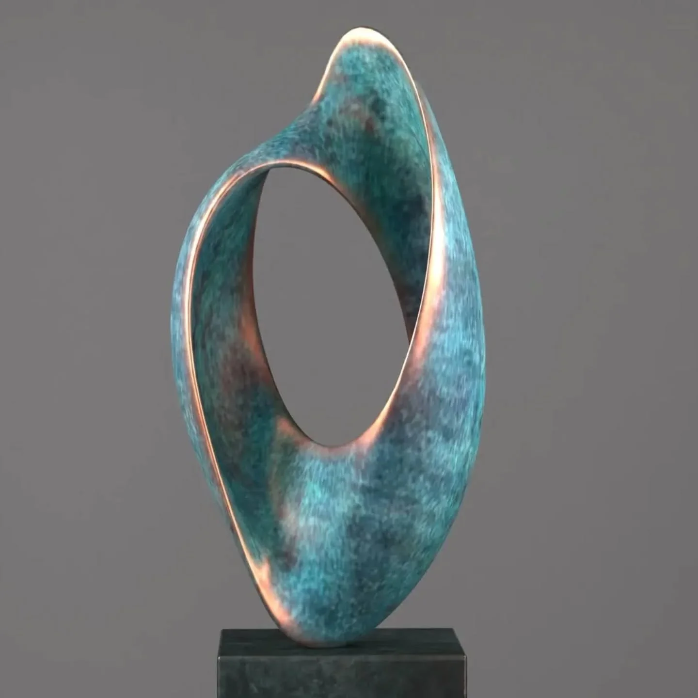 Single-Edition Bronze : Truly unique sculpture, handcrafted for the interiors and exteriors of tomorrow. / Handmade in the UK 

Title - Strombus
Edition - Unique Work
Material -  Bronze 
Finish - Copper Nitrate Patina 
Base - Bronze
Finish - Patina

