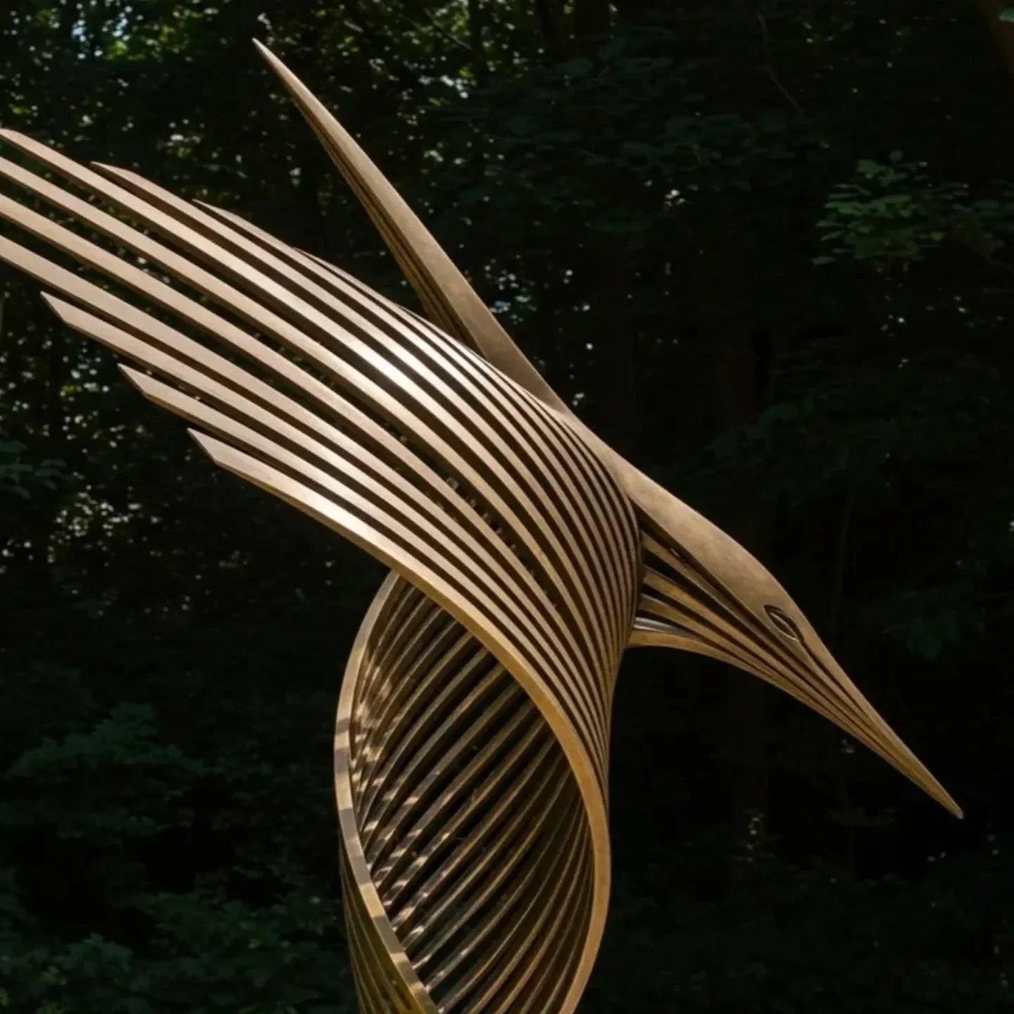 Title - Unfurl
Edition - 1/1 Studio Original
Material - Bronze
Finish - Iron Patina 
Base - Bronze
Finish - Patina

Single-Edition Bronze : Unique sculptures, handcrafted for the interiors and exteriors of tomorrow.  Handmade in the UK and shipped wo