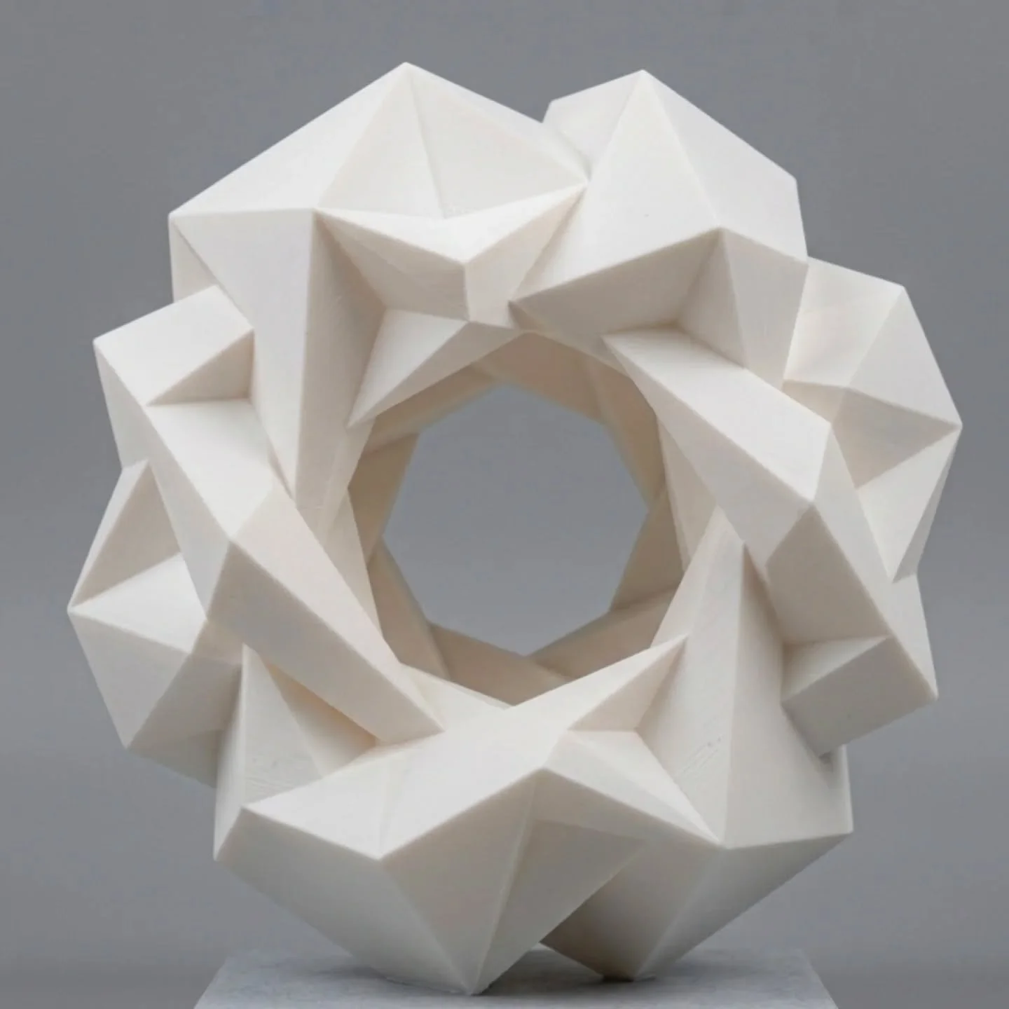 We send out small 3d printed maquettes as part of the design process and before a work is confirmed to be cast into bronze. It's a useful tool to be able to hold and handle the physical form directly.

Single-Edition : Unique sculptures, handcrafted 