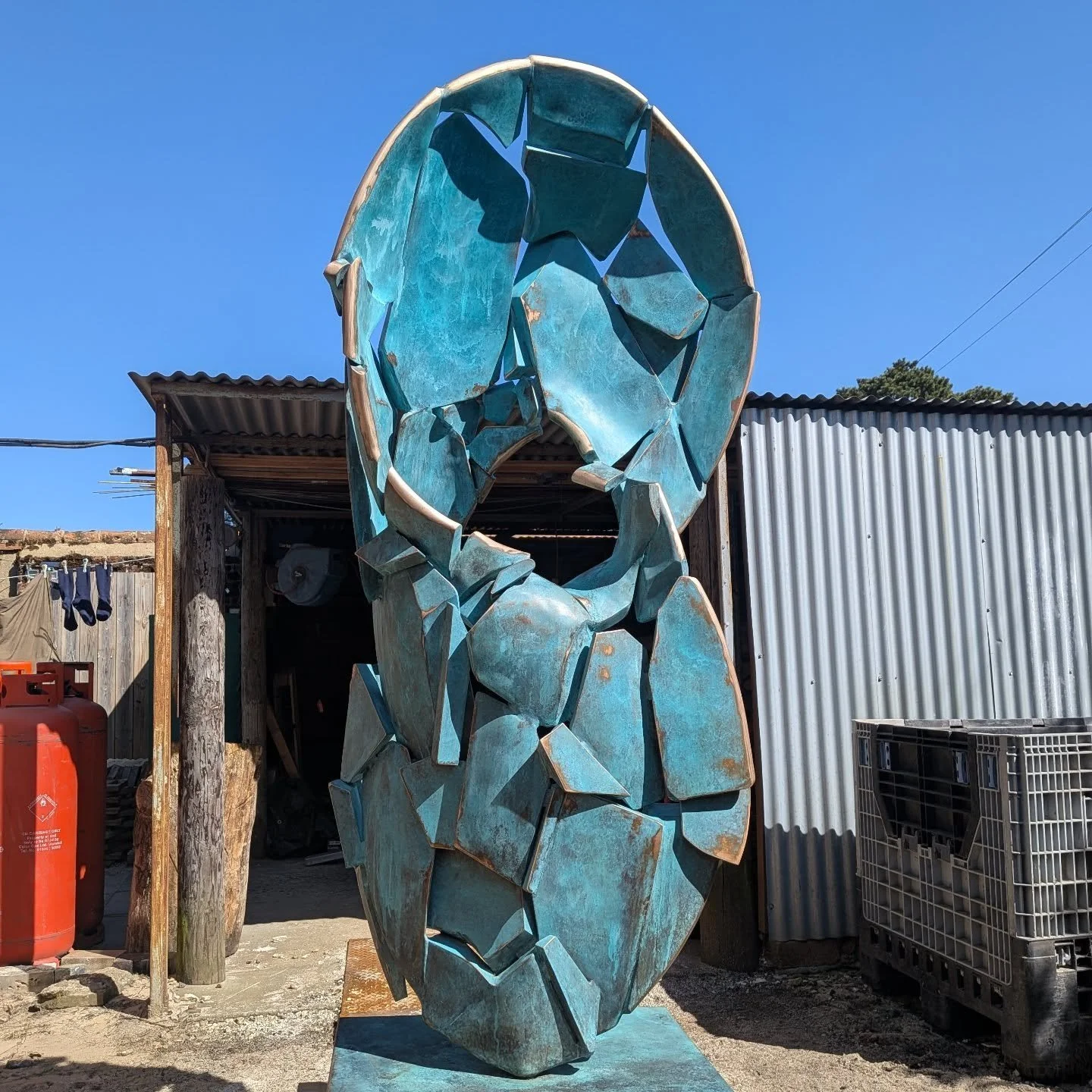 Waxed and polished ready for its journey to RHS Chelsea 2026.

Single-Edition Bronze : Unique sculptures, handcrafted for the interiors and exteriors of tomorrow.  Handmade in the UK and shipped worldwide.

Commission Enquiries 

Email > Jack@jack