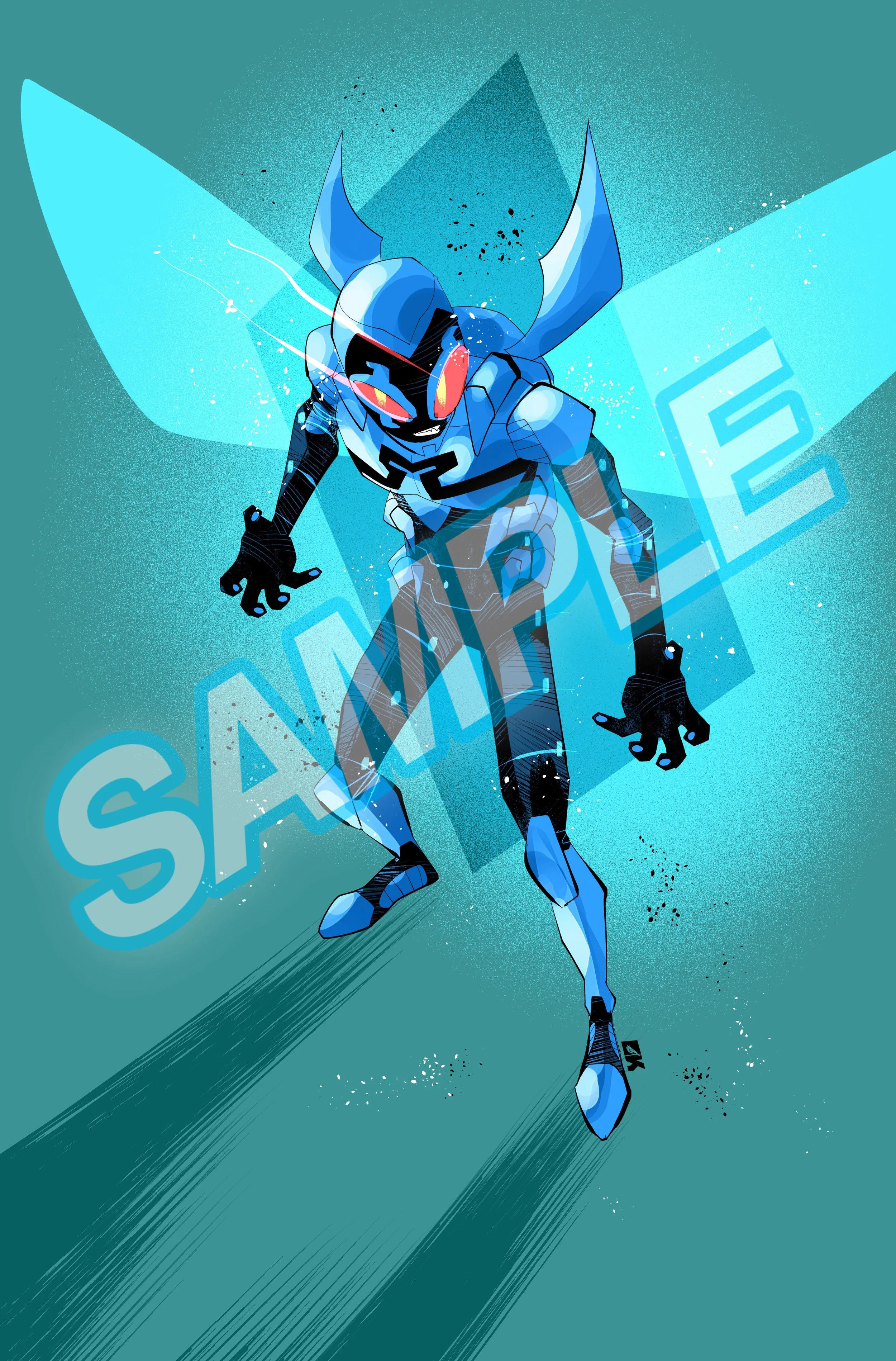 ブルーリヴァード　絵画　フェイシズインケイマン View of Basel and the Rhine Ernst Kirchner Reproduction – Blue