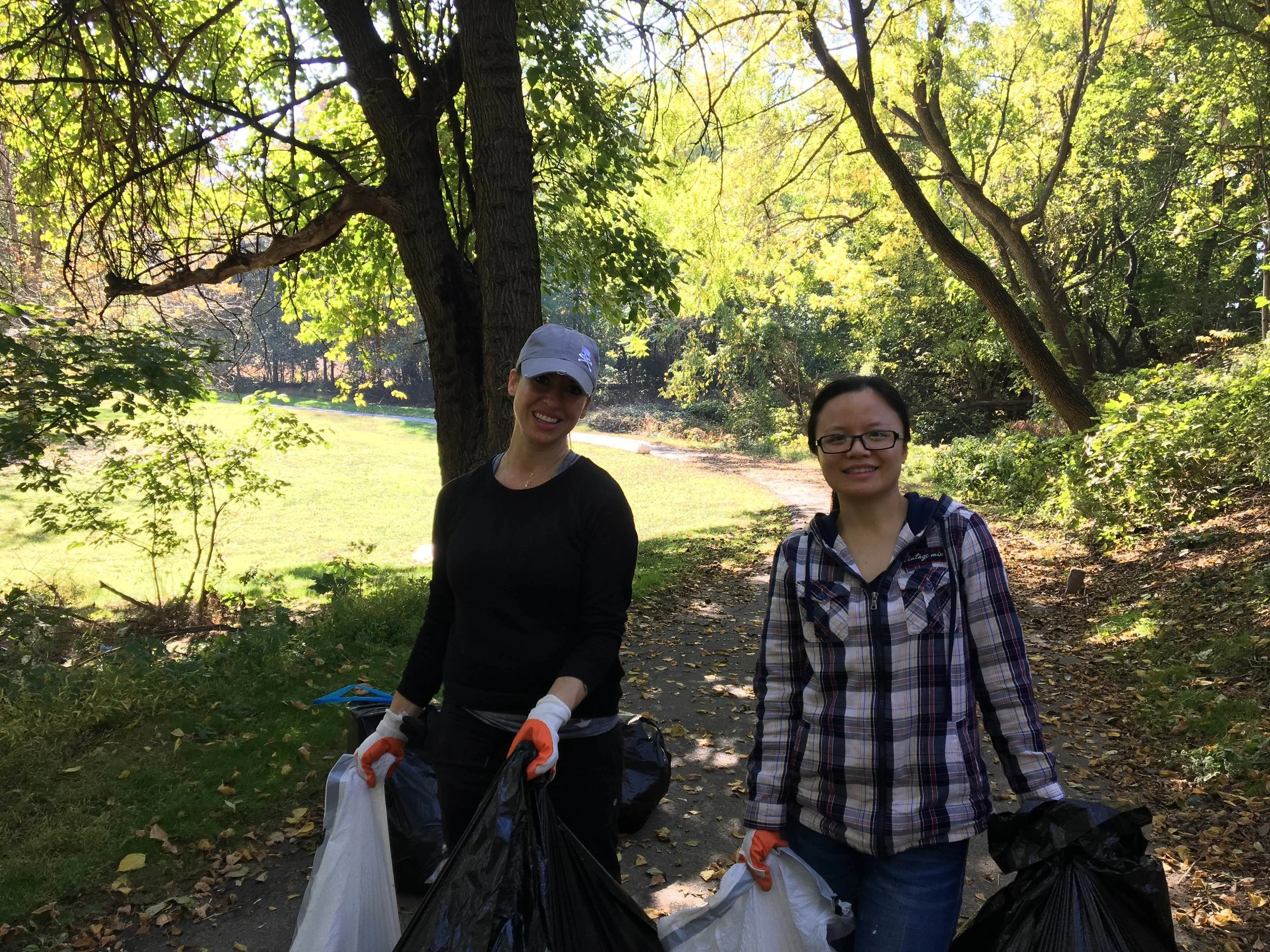 2016 B Corp retreat hauling garbage out of our water ways
