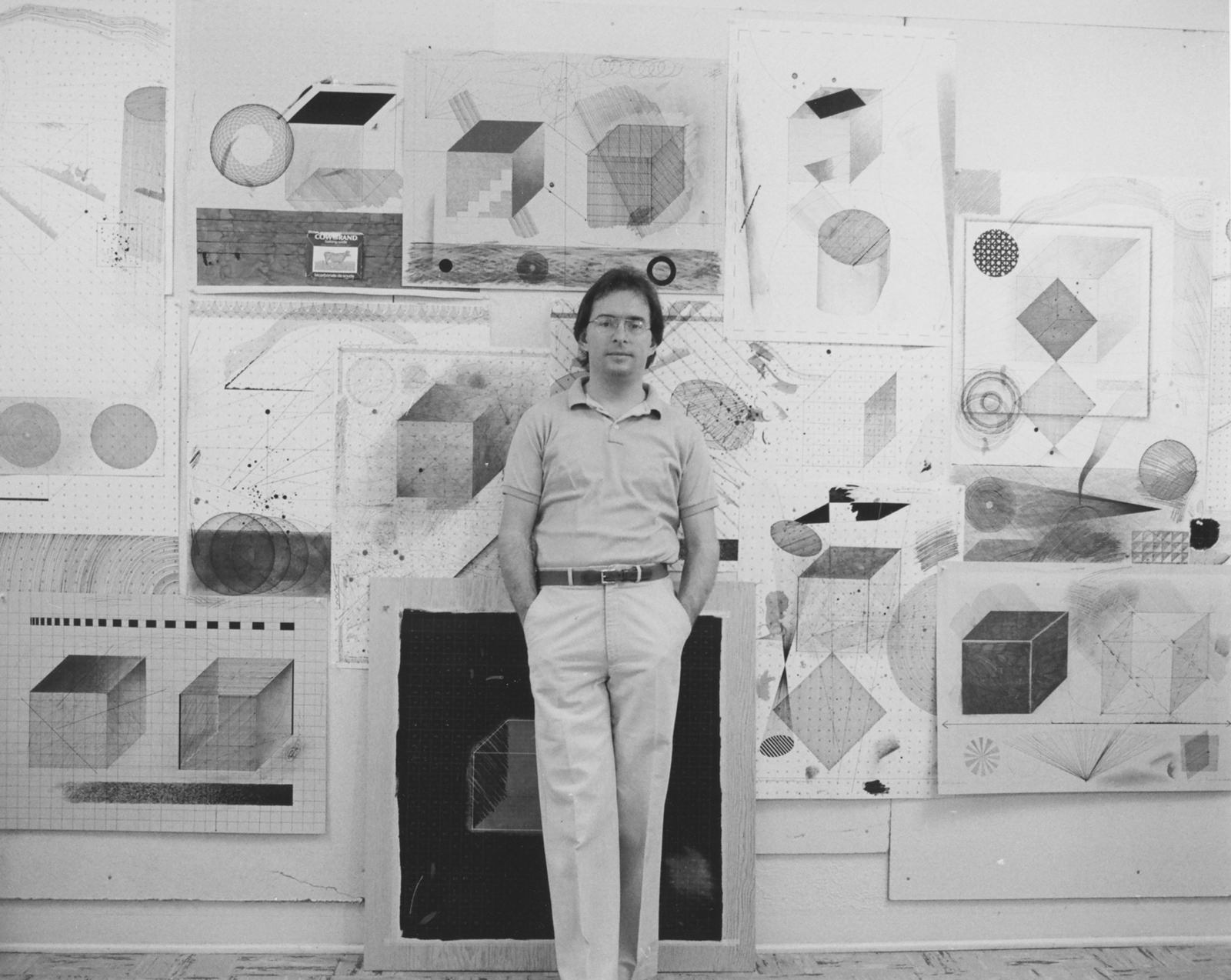 Victoria studio, 1985. Photograph by Carolyn Wong