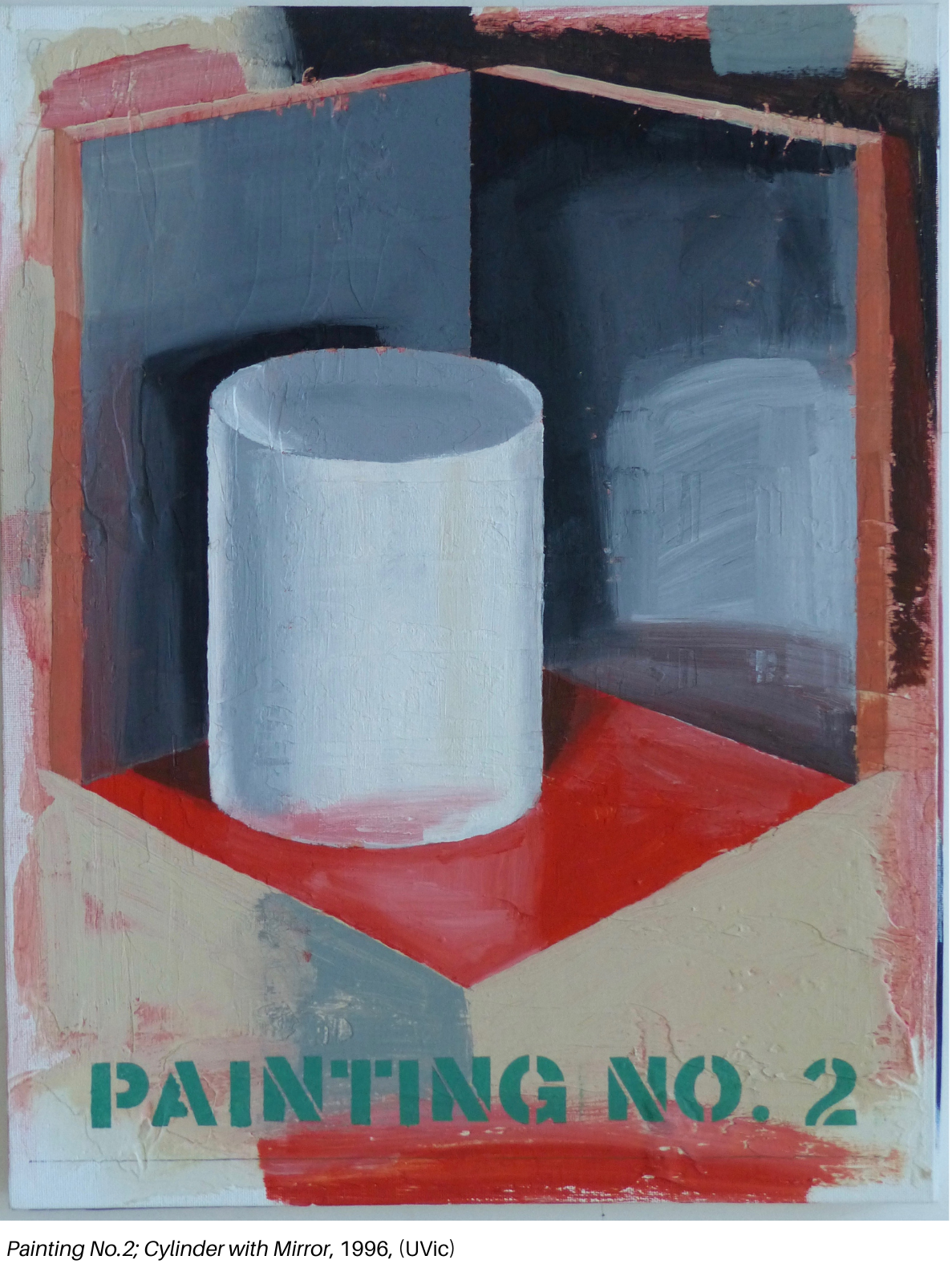 Painting No. 2; Cylinder with Mirror,&nbsp;