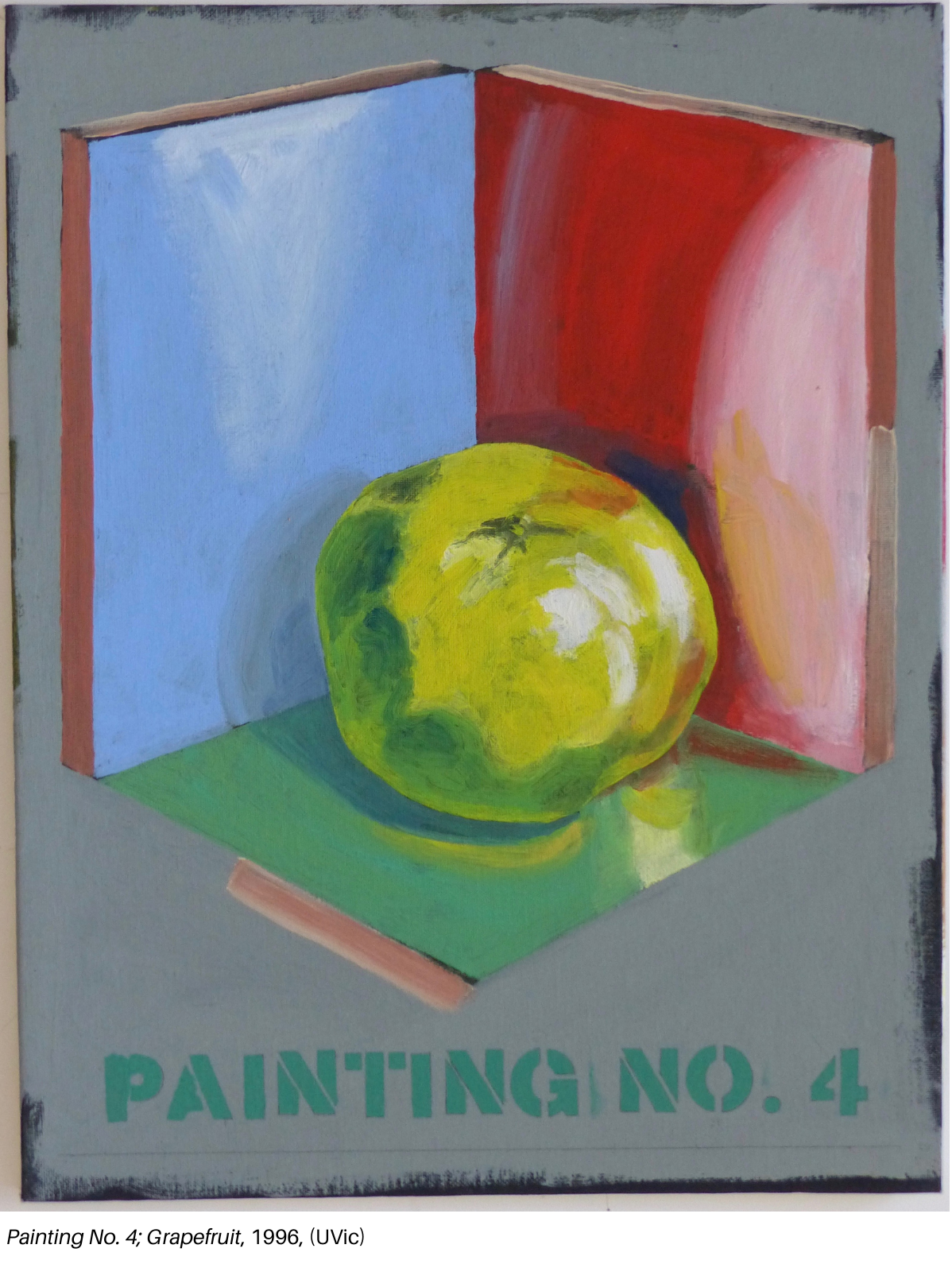 Painting No. 4; Grapefruit