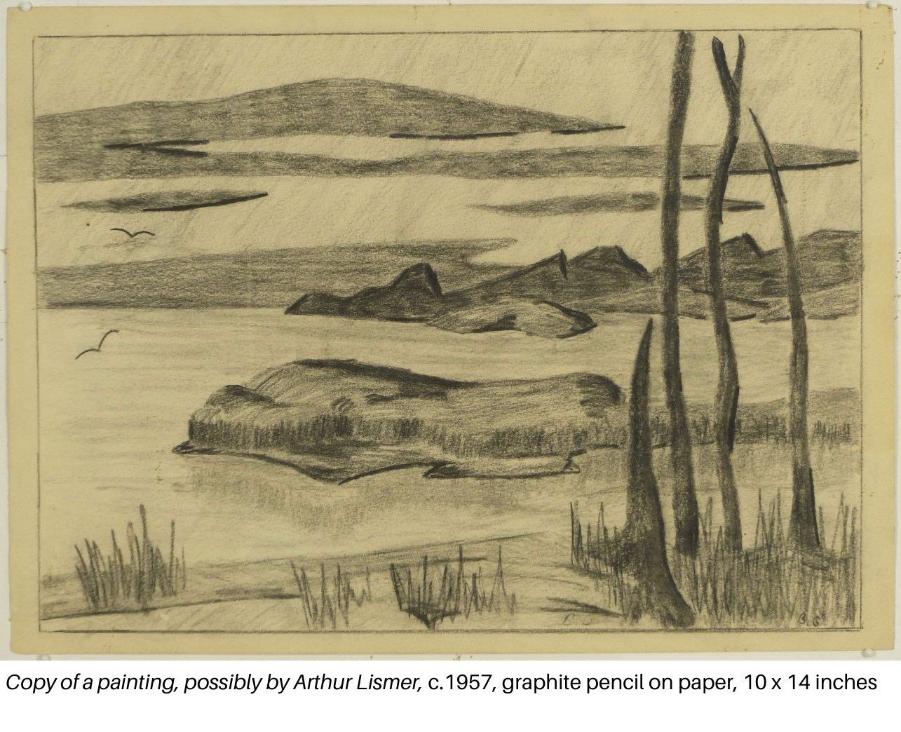 Copy of a painting, possibly by Arthur Lismer