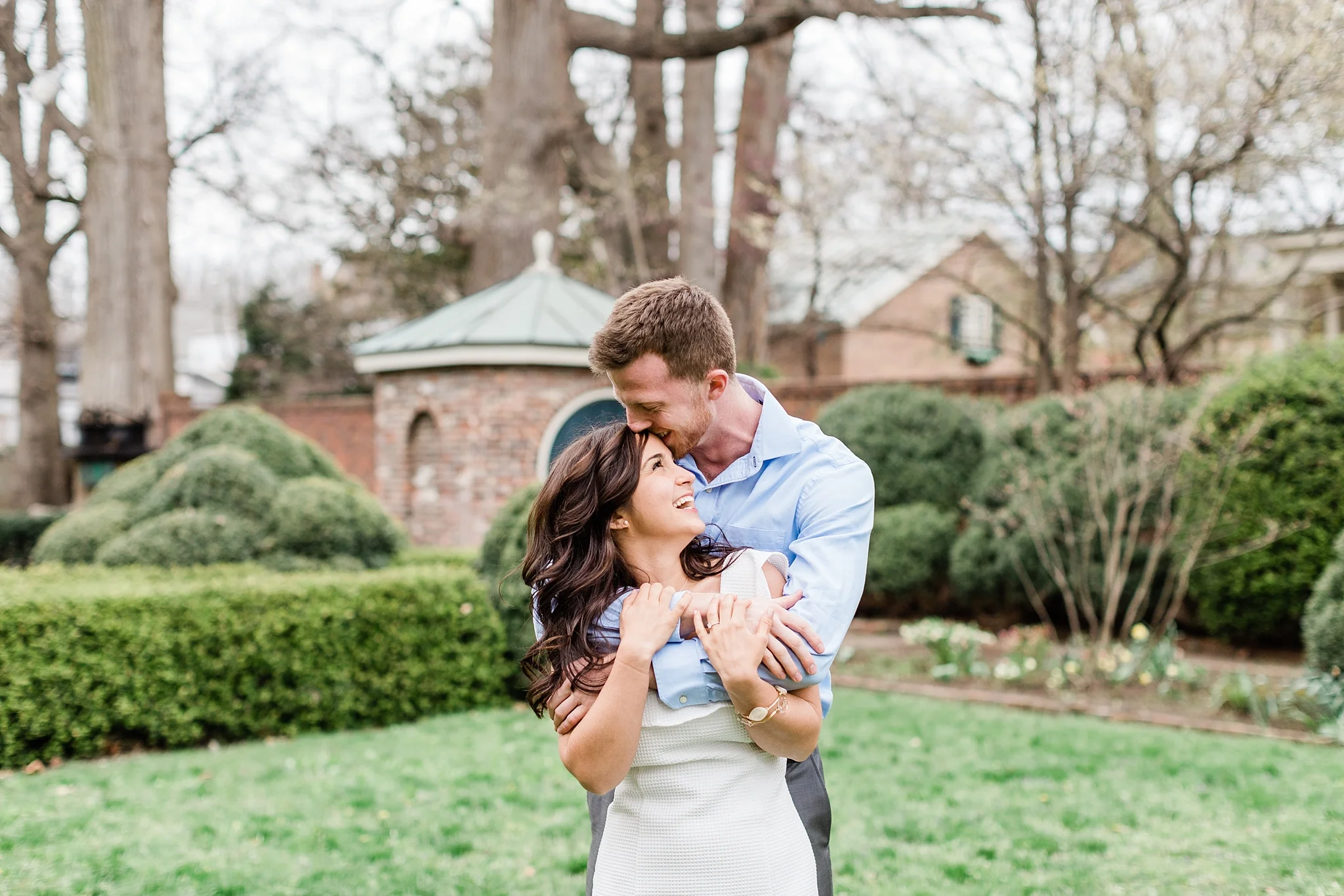 Bradley proposed to Mackenzie on December 9th, 2017, by recreating one of their first and favorite dates in Berea. They went to Berea Coffee & Tea and Owsley Fork Lake on the first snow of the winter, and it was perfect to Mackenzie. Her gorgeous ring is an oval-cut diamond set in rose gold, with diamond studs on the band. They plan to get married on July 6th, 2018, at Grace Church in Danville, KY, with a sweet barn reception to follow. Bradley is on staff there with Campus Outreach, and they will be living there while doing ministry at Centre College! Mackenzie talks about how much love and support they’ve received, saying, “God has definitely shown His faithfulness in planning the wedding, and I love it. So many of our friends and family have come together to help us plan. I think it’s a beautiful foreshadowing of how they will walk through our life and marriage with us.” They are going to follow up the wedding by honeymooning on a Caribbean cruise! Bradley and Mackenzie met in college through Campus Outreach. Their circles didn't really overlap too often, so Bradley had to be content with admiring her from afar. He remembers one of his first thoughts after meeting her being that she had one of the prettiest smiles he’d ever seen and that she was extremely bubbly. She brought light to any room she entered. Mackenzie loved how he never had to be the center of attention and how he really just loved and listened to other people. They were also both attracted to the way that Jesus’ love radiated from each other. This precious couple just loves being with each other, even on the simplest and sweetest of dates like grabbing Starbucks or McDonalds, talking, laughing, or reading. It brings them joy just to get to do life together! Mackenzie loves how Bradley is so patient and funny; he genuinely loves people in the purest form of unconditional love, exactly where they are, and wants others to know Jesus. She also loves his sense of humor, compassion, and patience. Their goals in marriage are to go on weekly dates (before kids at least), take monthly trips to fun places, be known for their generosity and how they give to others, allow their children to grow up with parents who give them the Gospel everyday, and start ministries in the hospital where they live to comfort the lonely. When they imagine what life will look like in five years, they have such sweet hopes and aspirations. Bradley says, “If you ask her when she wants kids right now, she will say, ‘5 years from now.’ It's not that I don't believe her... all I'm saying is that our first will probably be close to 2 years old at that point and it will be her idea to have it! Hopefully I'll still be working with college students, discipling and equipping them in their faith to make a difference in the world. Mackenzie will be the greatest occupational therapist this world's ever seen by then (she's close already). At that point, I see us looking back and realizing how little we actually knew about each other when we got married. I see us using our dinner table as a refuge for the lonely. I see us marking our bucket list off one by one. And most importantly, I see Jesus, 5 years from now, using our relationship with each other to bring us closer to Him.” How beautiful is that?! It is a joy to know these two and get to capture their milestones. Show them some love, friends!