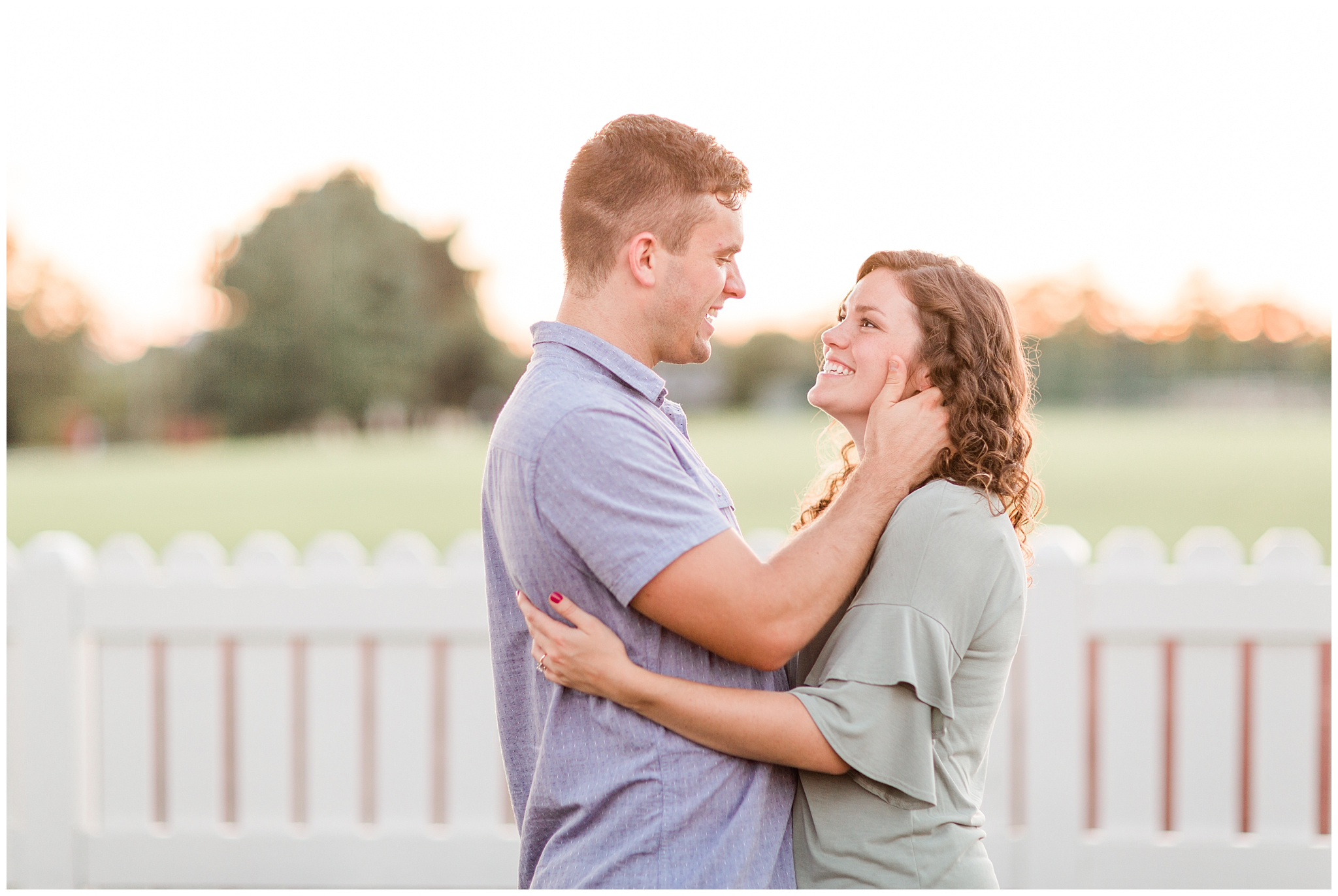 JD and Emma met their junior year of high school at the Governor’s Scholar Program, then they ended up going to the same college. But they didn’t start dating until their senior year at Centre College (which was the setting for this beautiful engage…