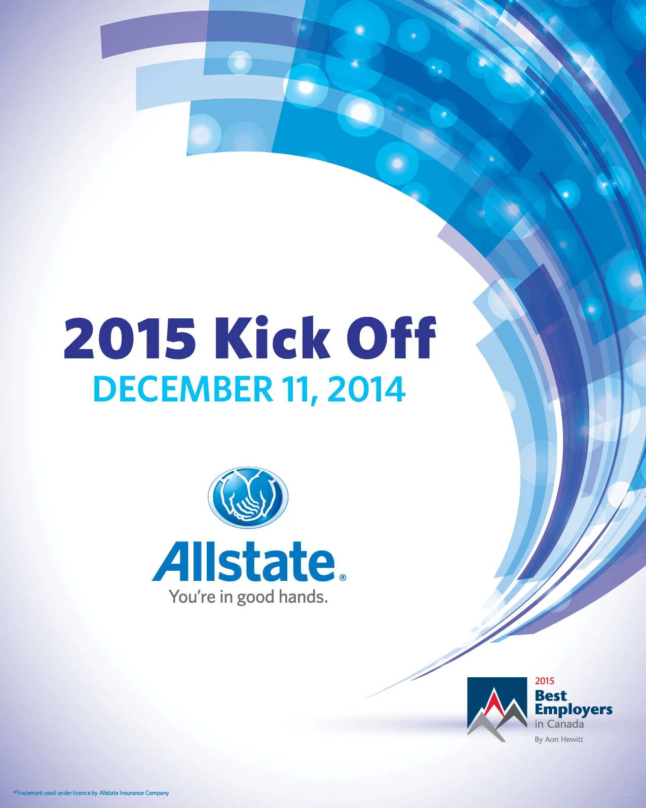 Signage for annual company conference