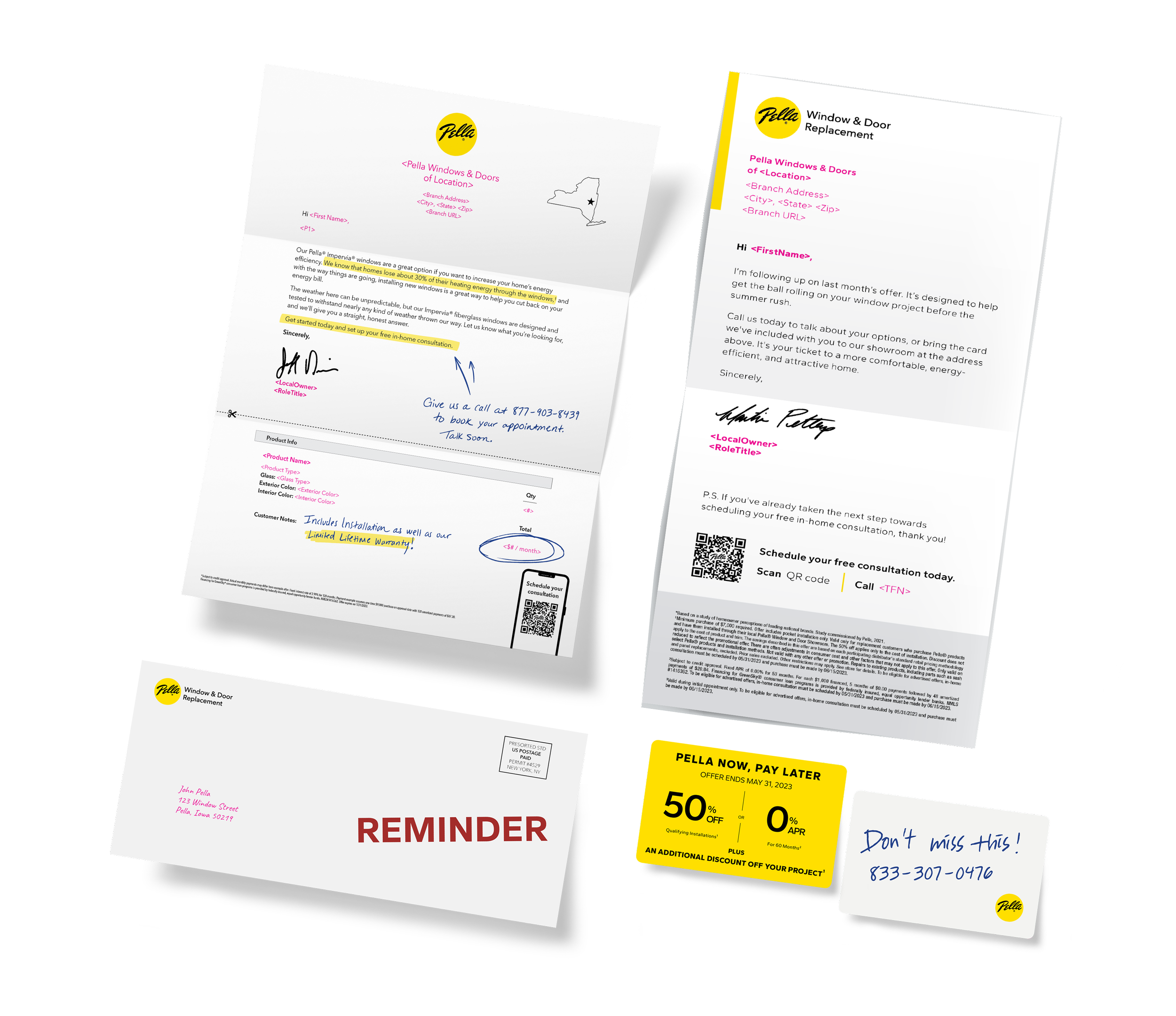Dynamic Direct Mail Tests