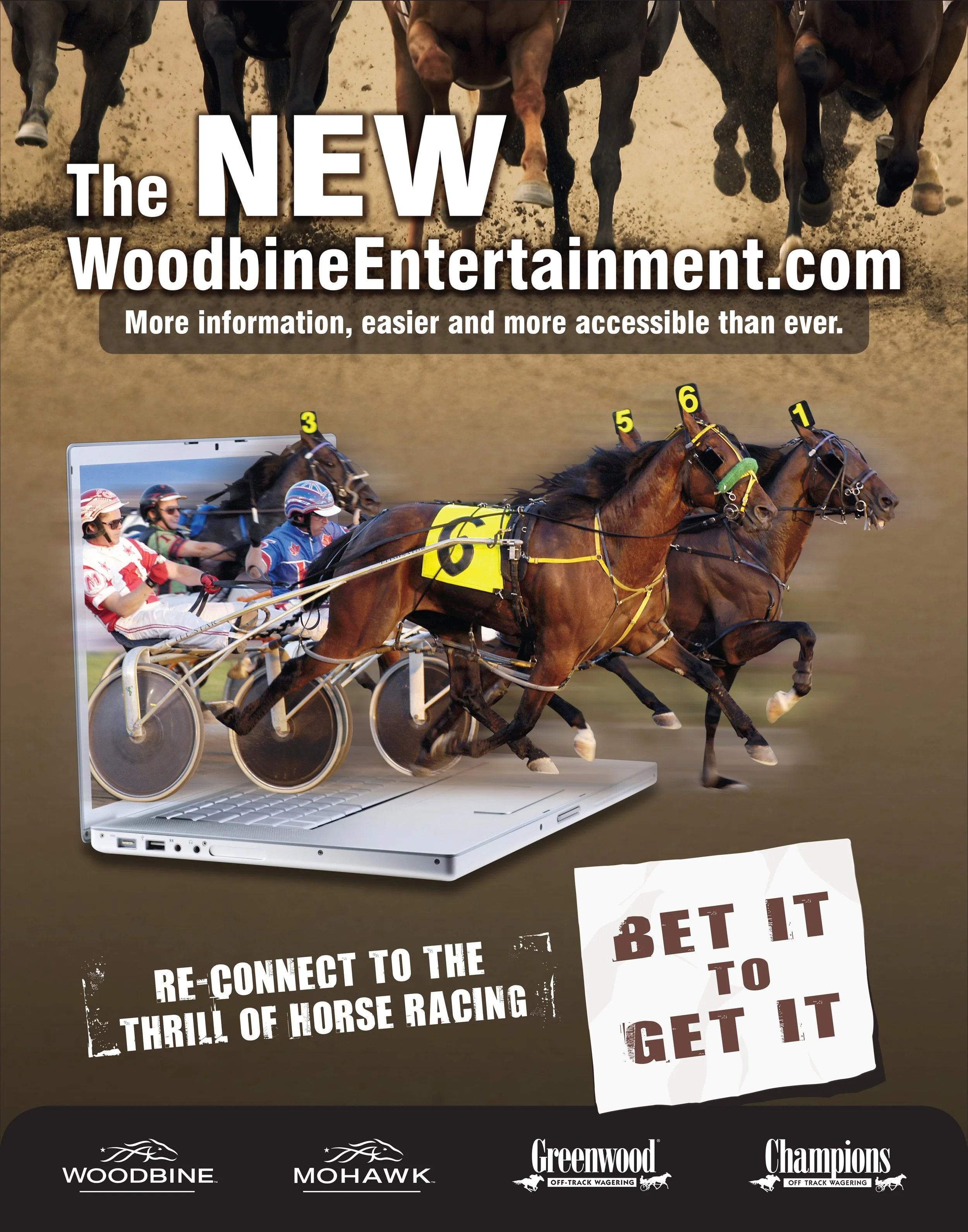 Woodbine Entertainment – Photo Editing Composition and Creative Design
