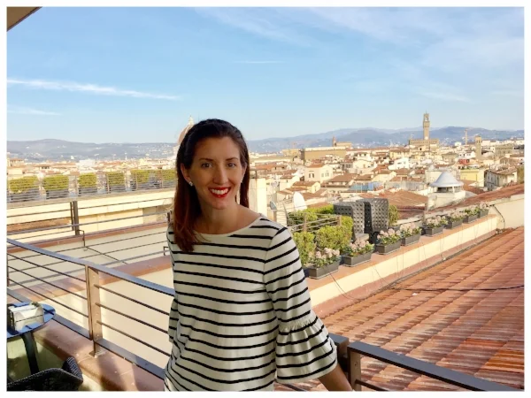 Rooftop bar for wine