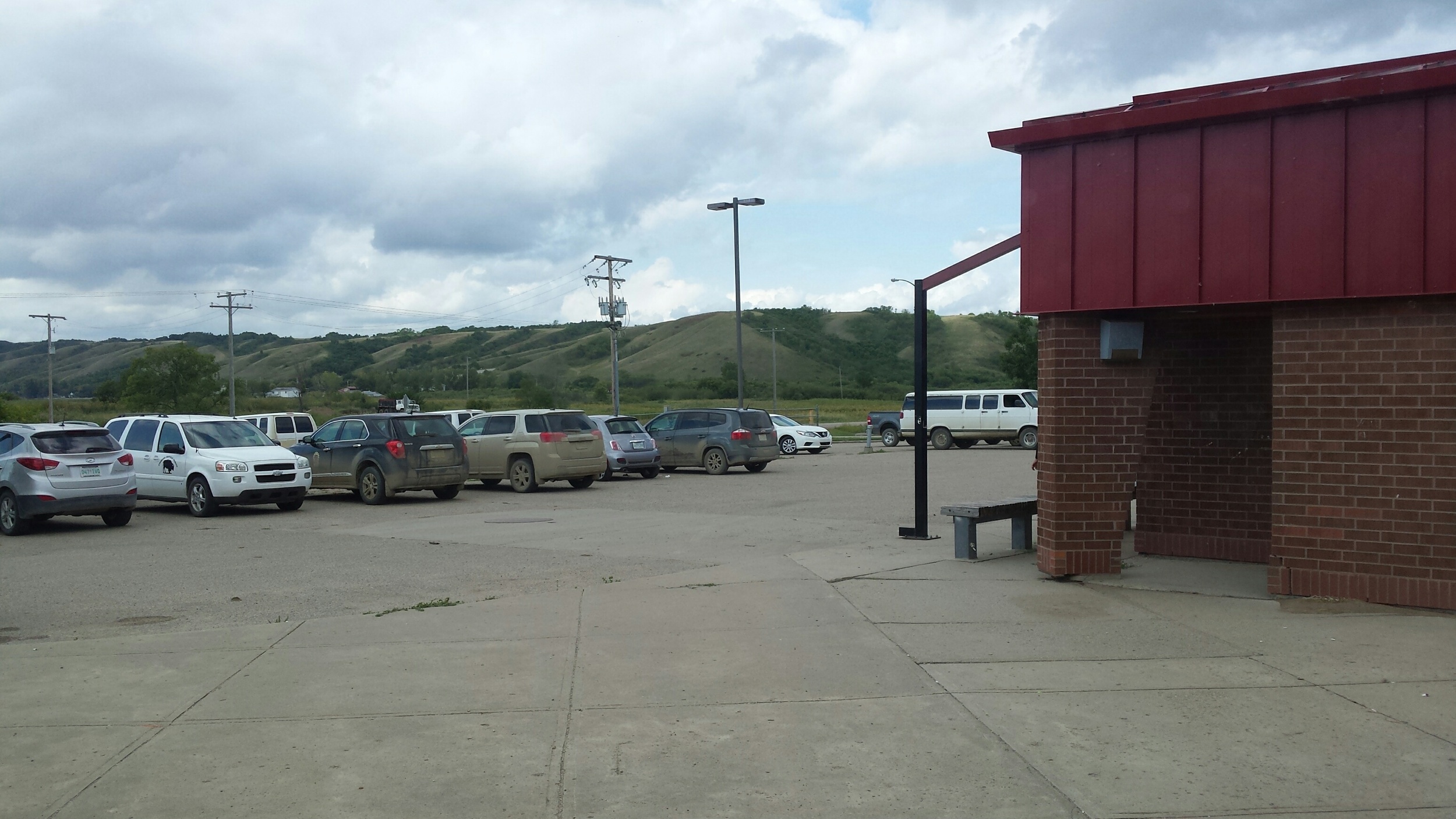 View from Standing Buffalo First Nation's Health Station 