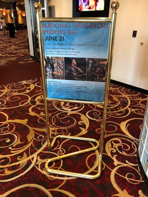 Additional events hosted at Casino Regina .