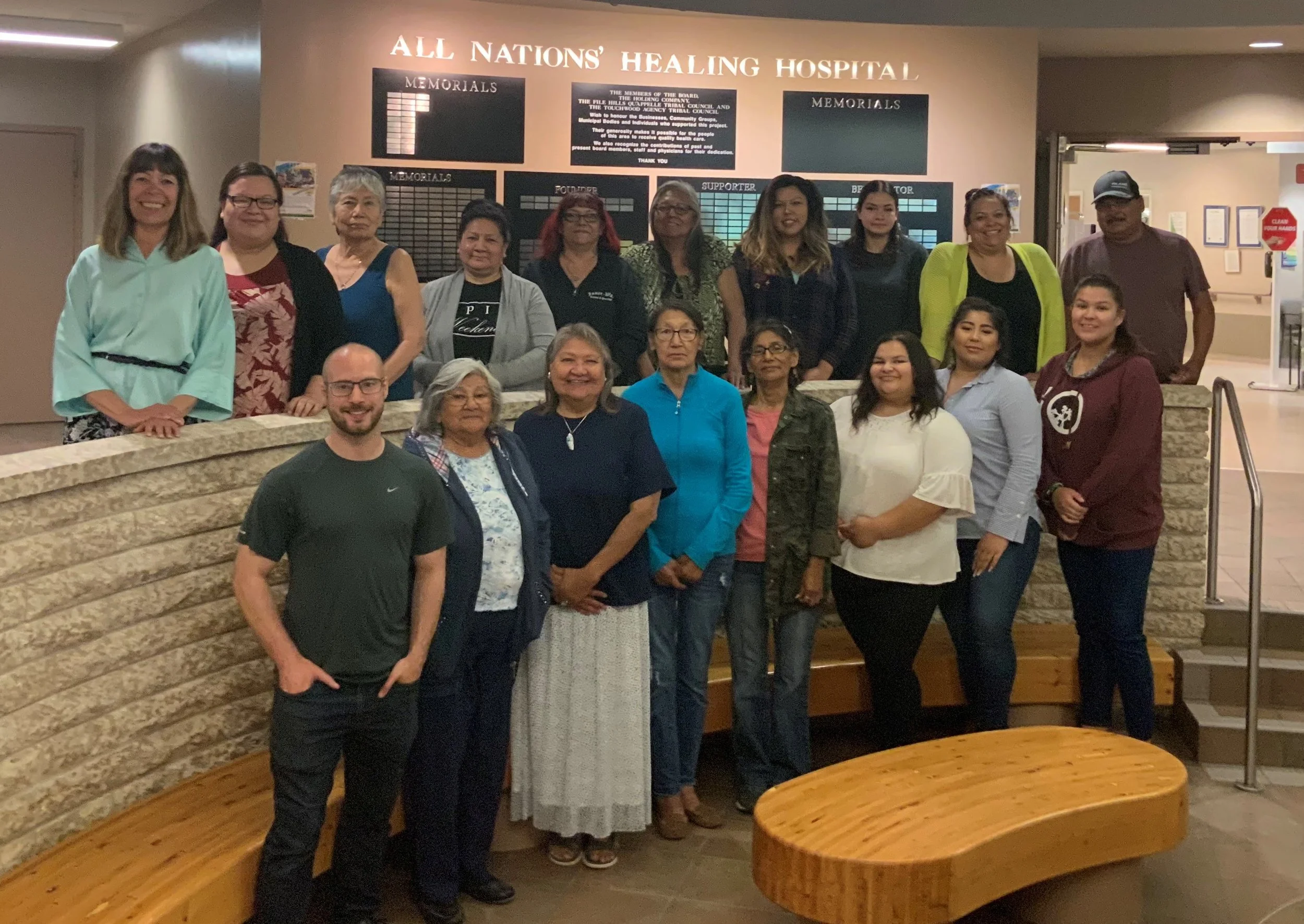 Morning Star lodge staff and the fhqtc community research advisory committee (Crac)
