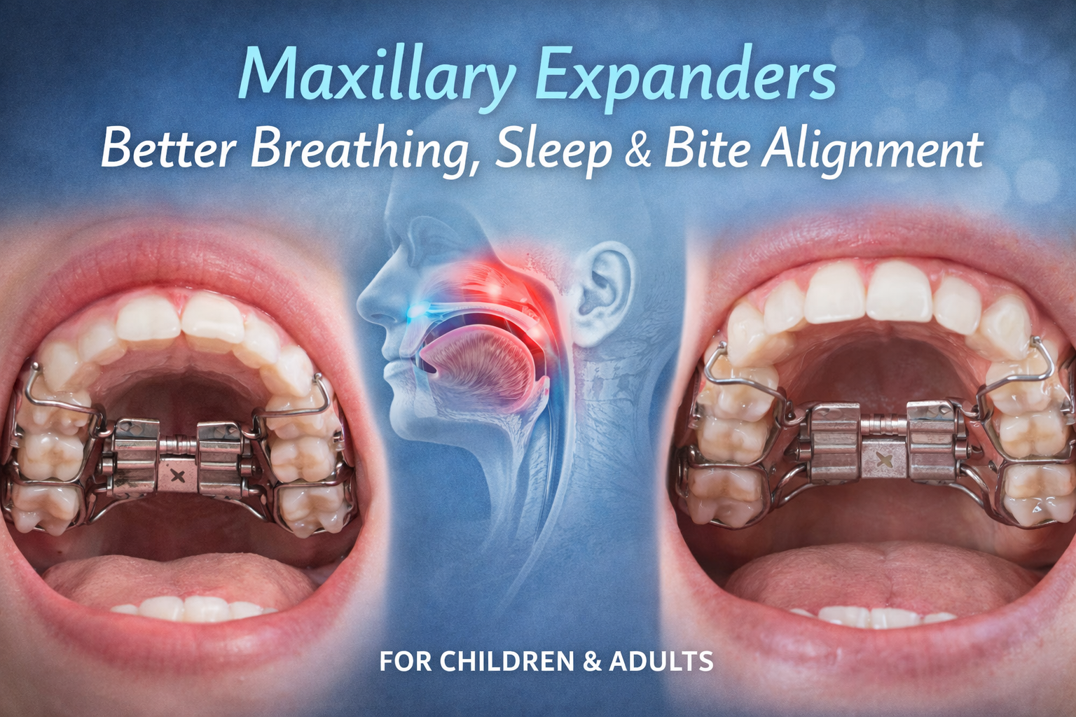 Maxillary Expanders: How Widening Your Palate Can Improve Health for Children and Adults