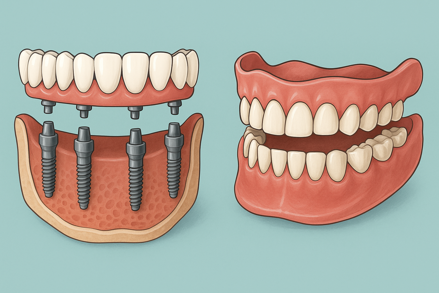 Dental Implants vs. Dentures: Which Is Right for You?