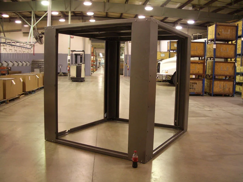 Large HVAC Cabinet Frame