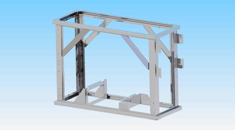 CAD CONCEPT: Stainless Steel Bolt Together Frame