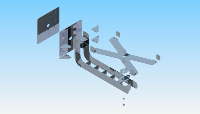 CAD CONCEPT: Rotary Welding Jig / Lasered