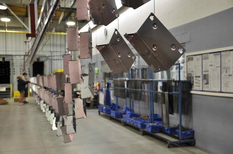 Automated Powder Coating Line