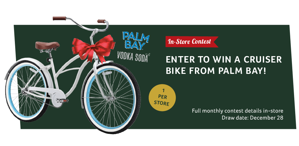 Head to any of our locations and enter!