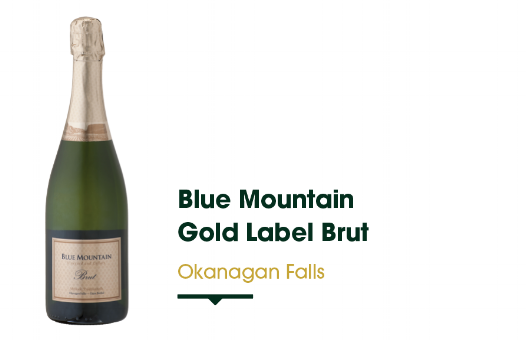 Blue Mountain Winery resides in Okanagan Falls and has been producing sparkling wines since the 1970s. The Gold Label Brut is a staple made in the traditional method. Enjoy its fine mousse texture, creamy lemon, toasty character and crisp lemon finish. $30.99 - 750 ml