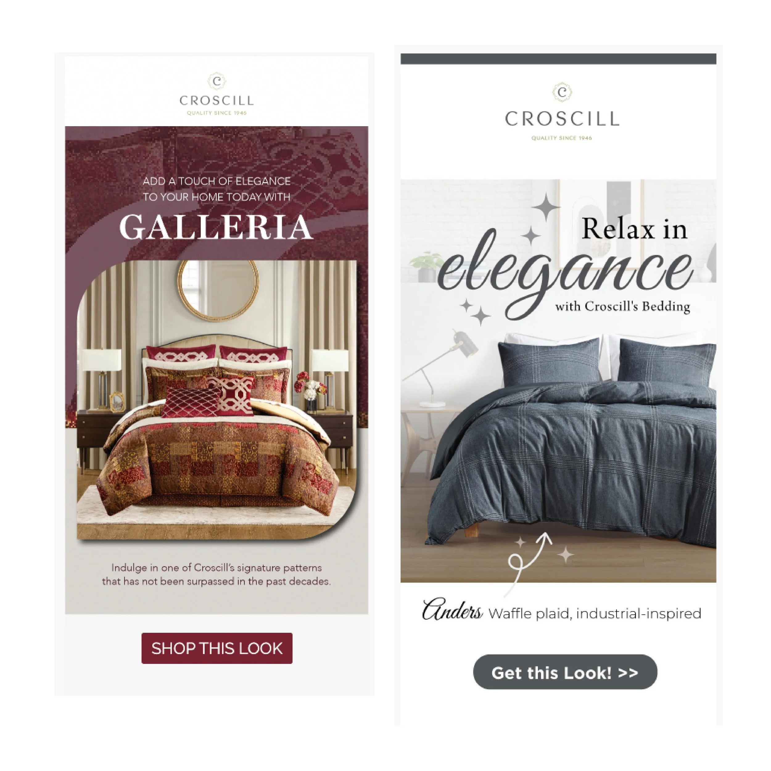  Croscill Email Marketing Blasts 