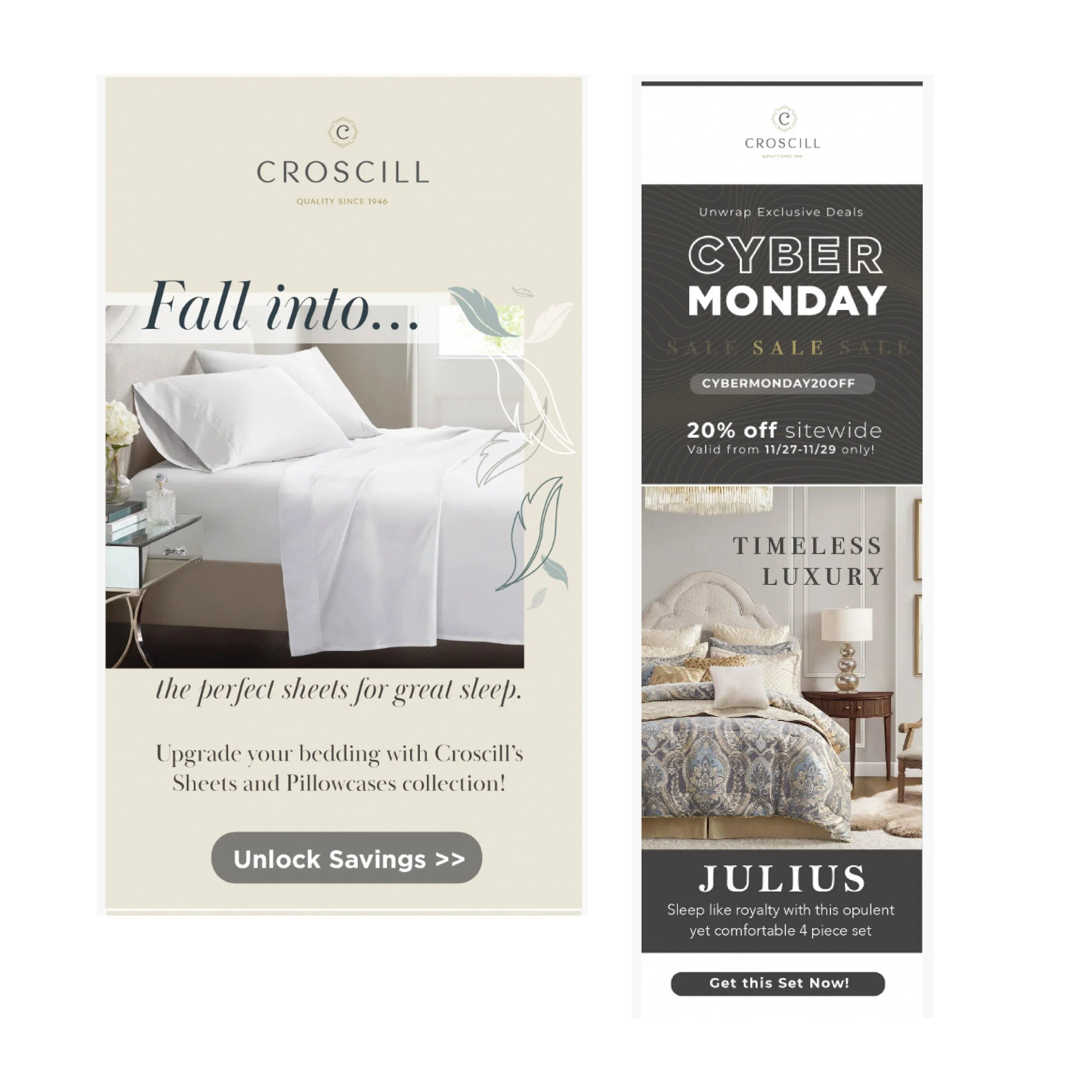  Croscill Email Blasts 