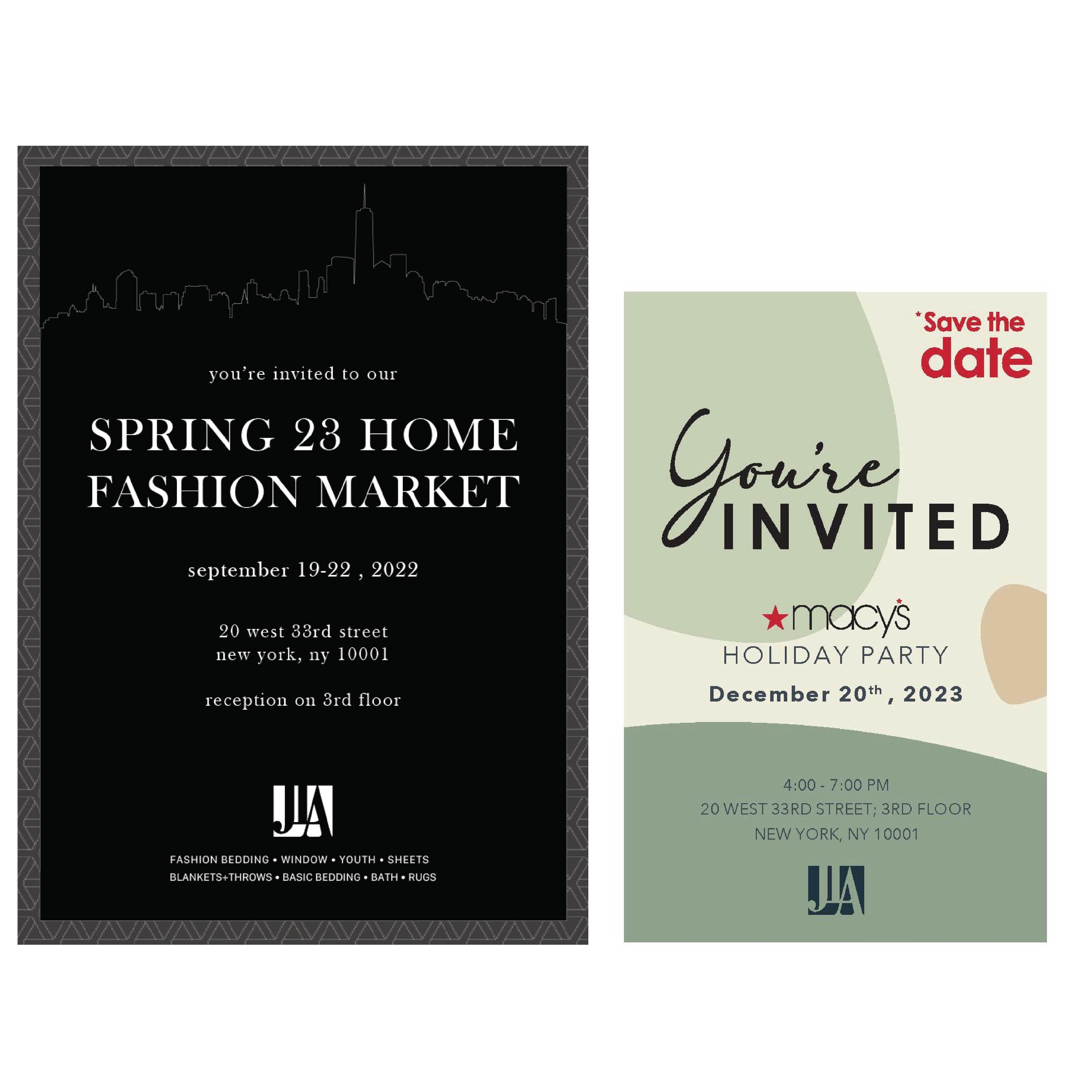  Market and client event invitations 
