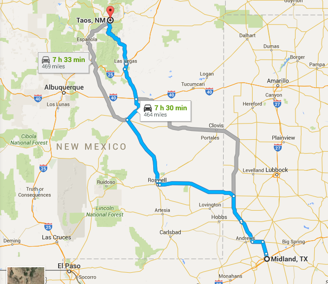 The ugliest drive that ever did exist ... but worth every minute!
