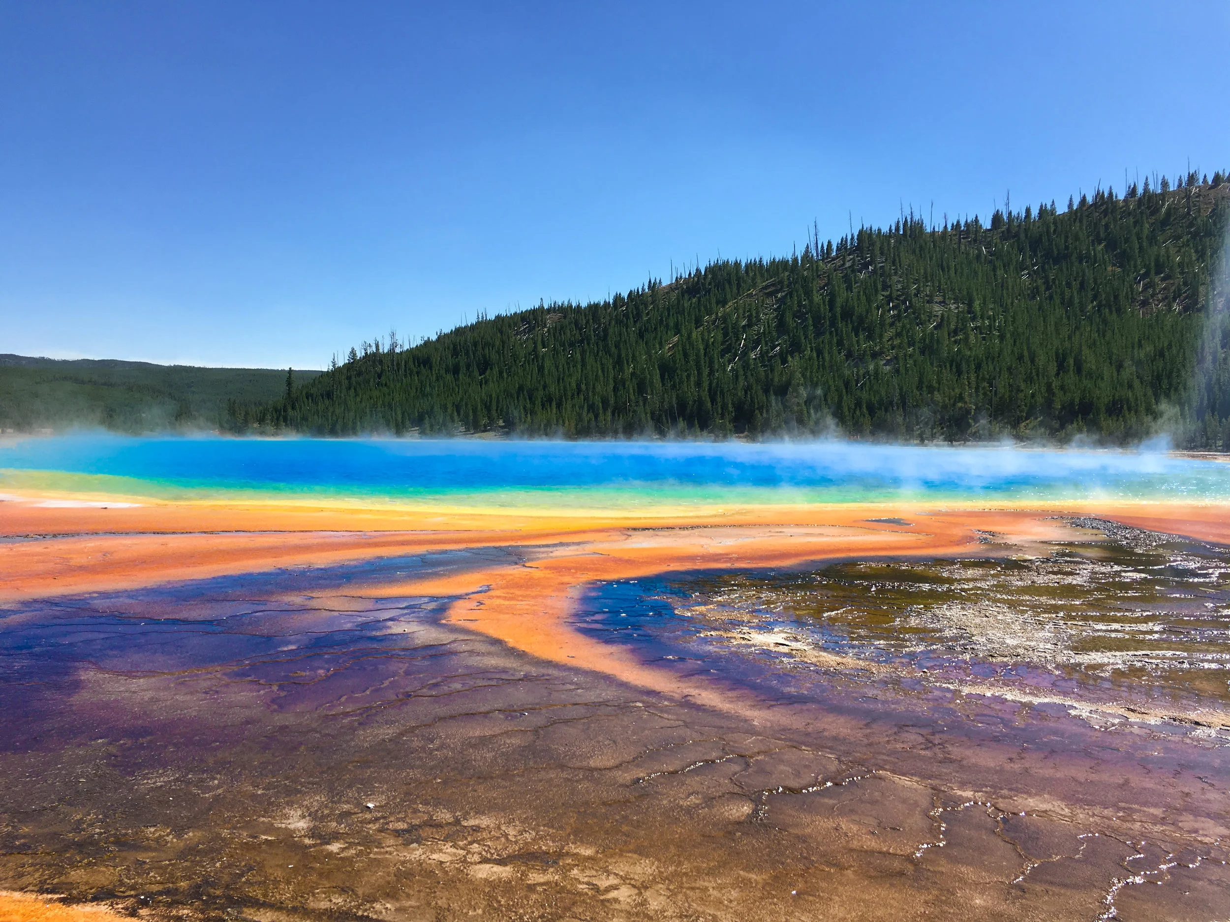 Rainbow water! It really looks like this!
