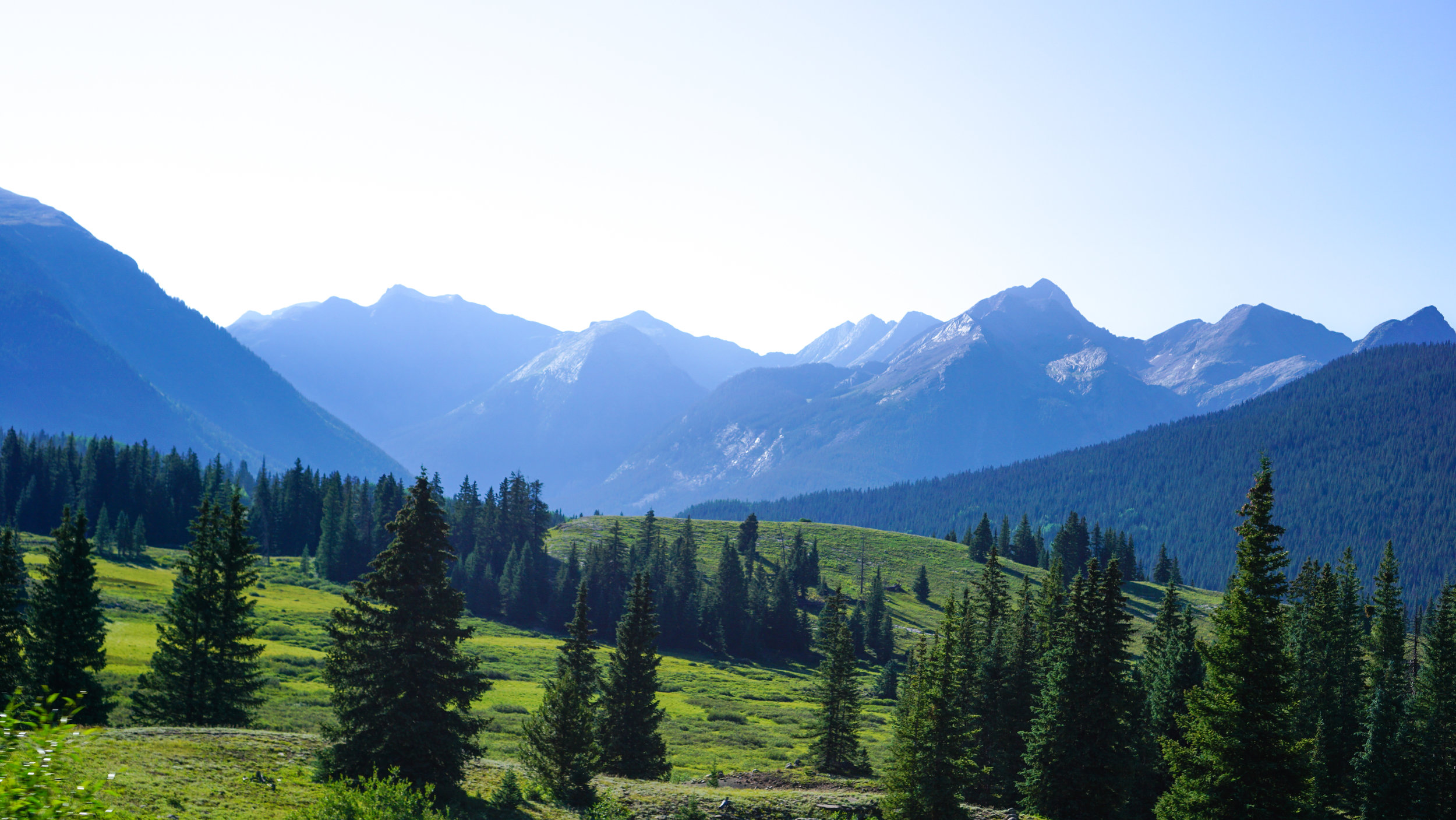 This road to Telluride from Durango is one of the most beautiful roads I've ever seen!