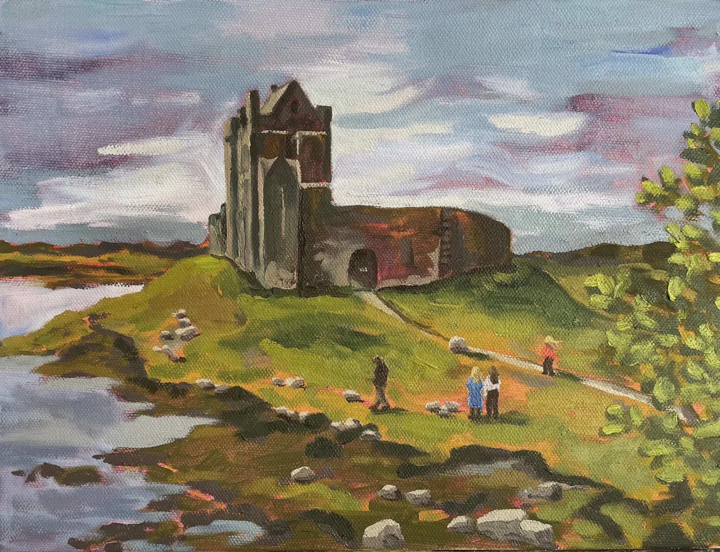  oil on canvas  9”x12” 