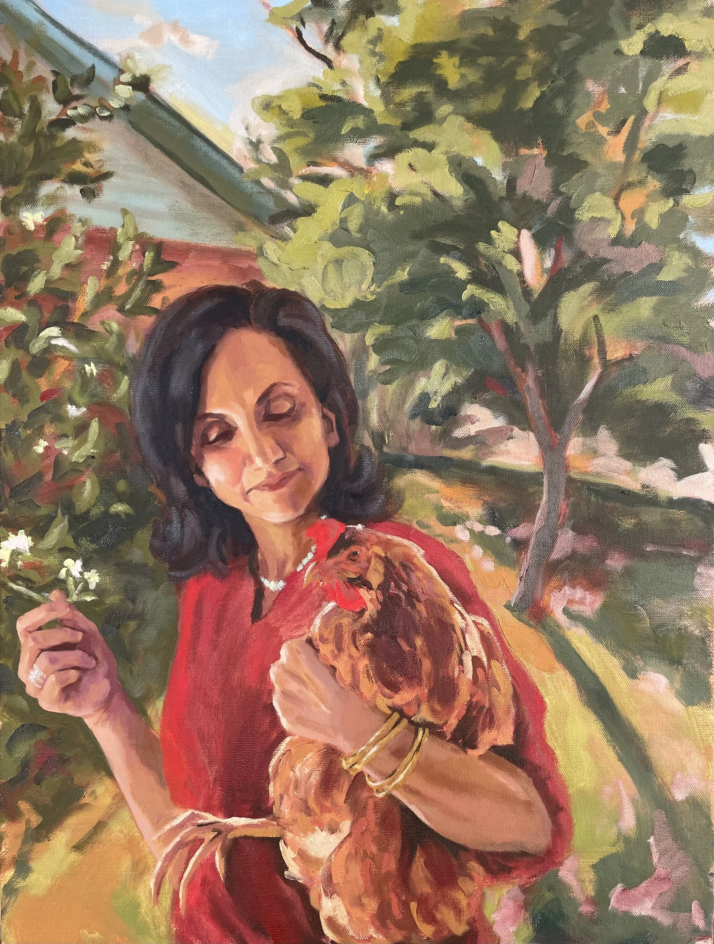  oil on canvas, 18”x24” 