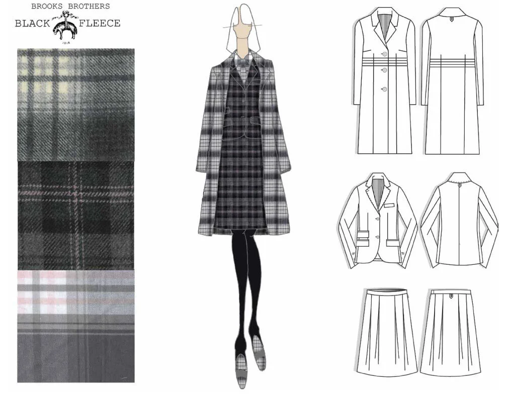Thom Browne for Black Fleece by Brooks Brothers — Stephanie Wagenman