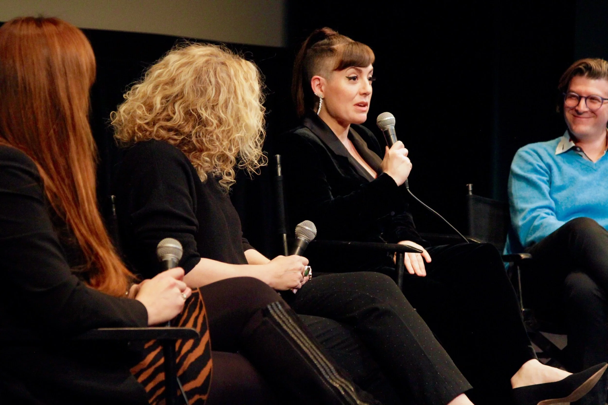 The Q and A after the screening