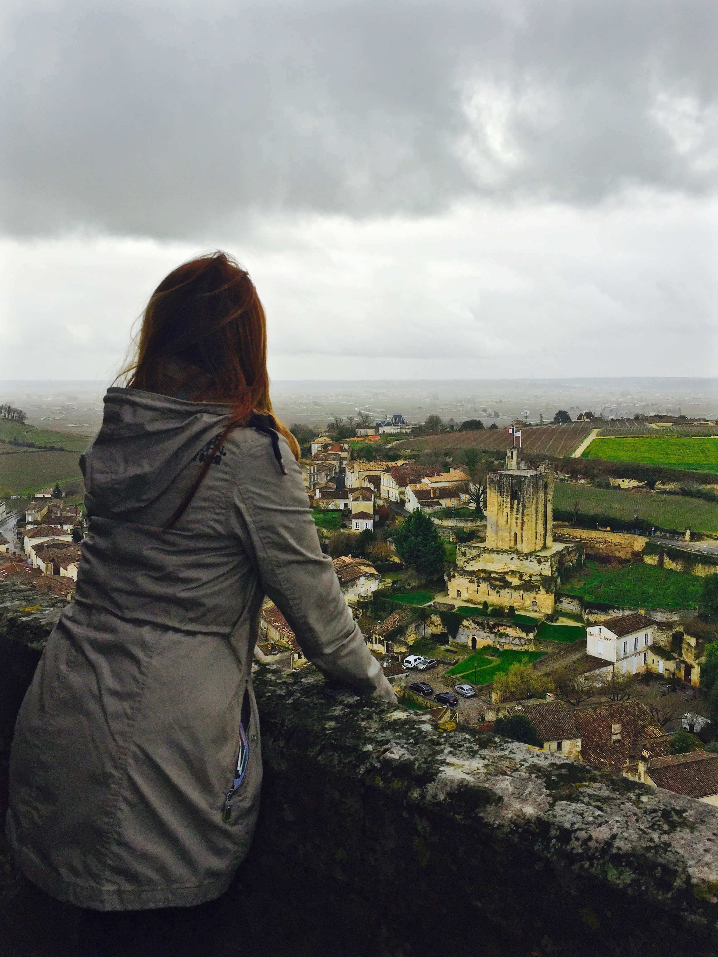 My view from the top of the Monolithic Church. 