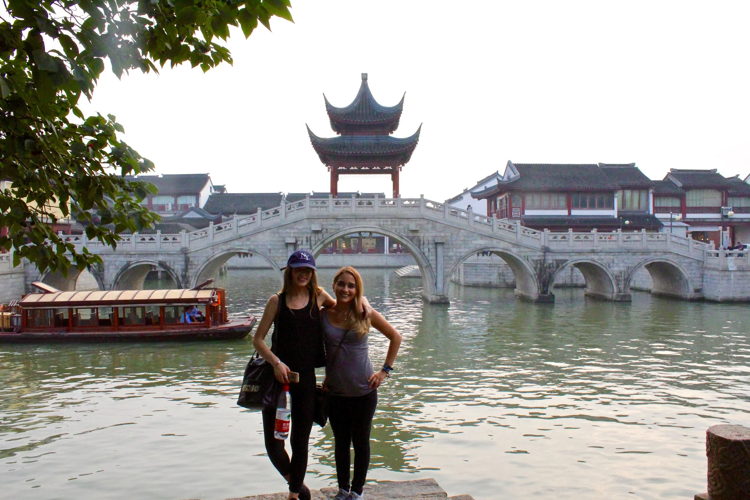 Tessa and I on Shantang Jie.