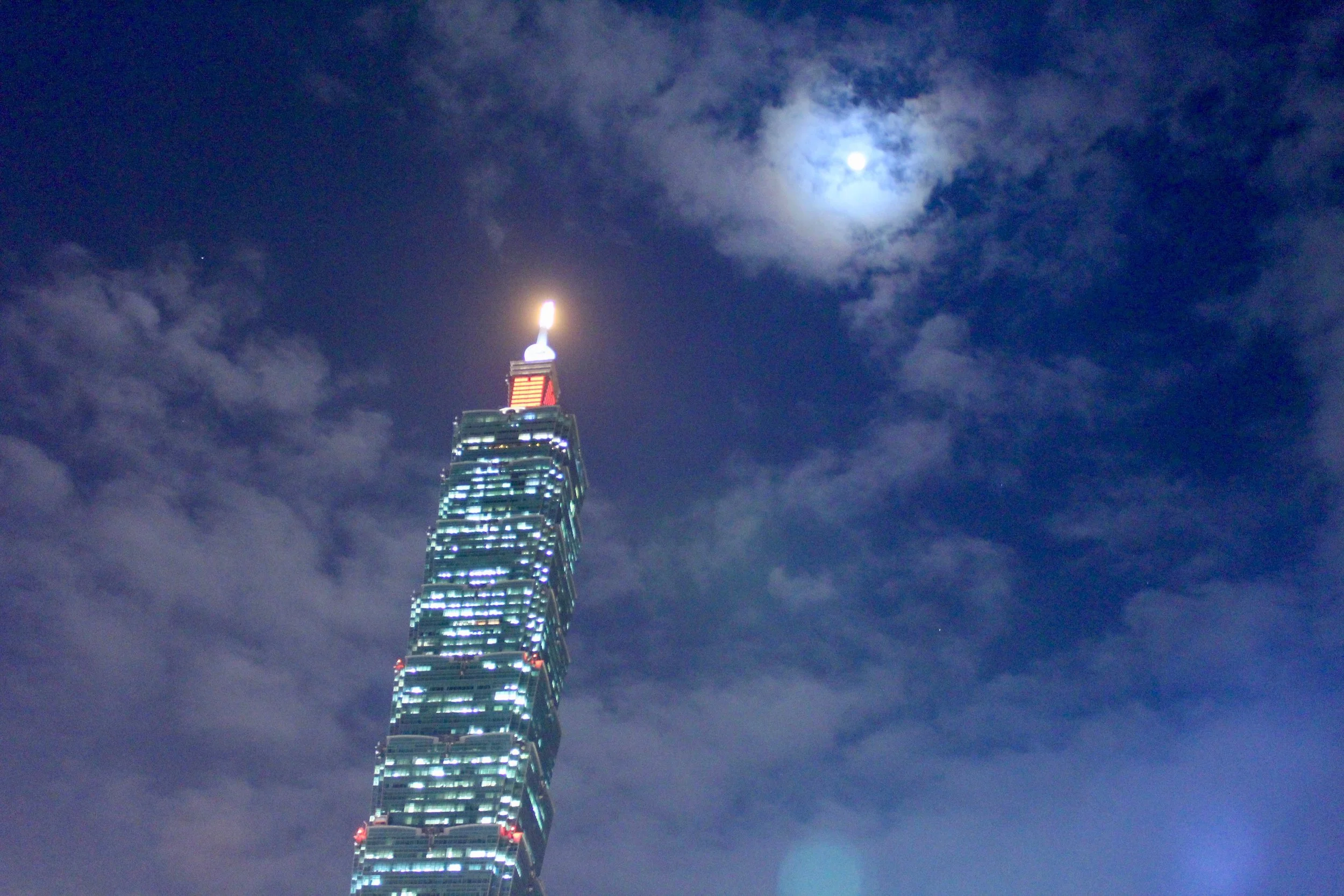 Night View of the Taipei 101