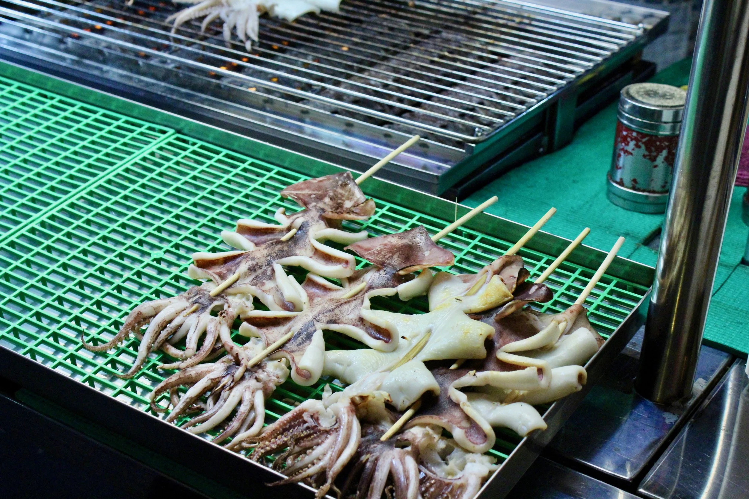 Grilled squid anyone?
